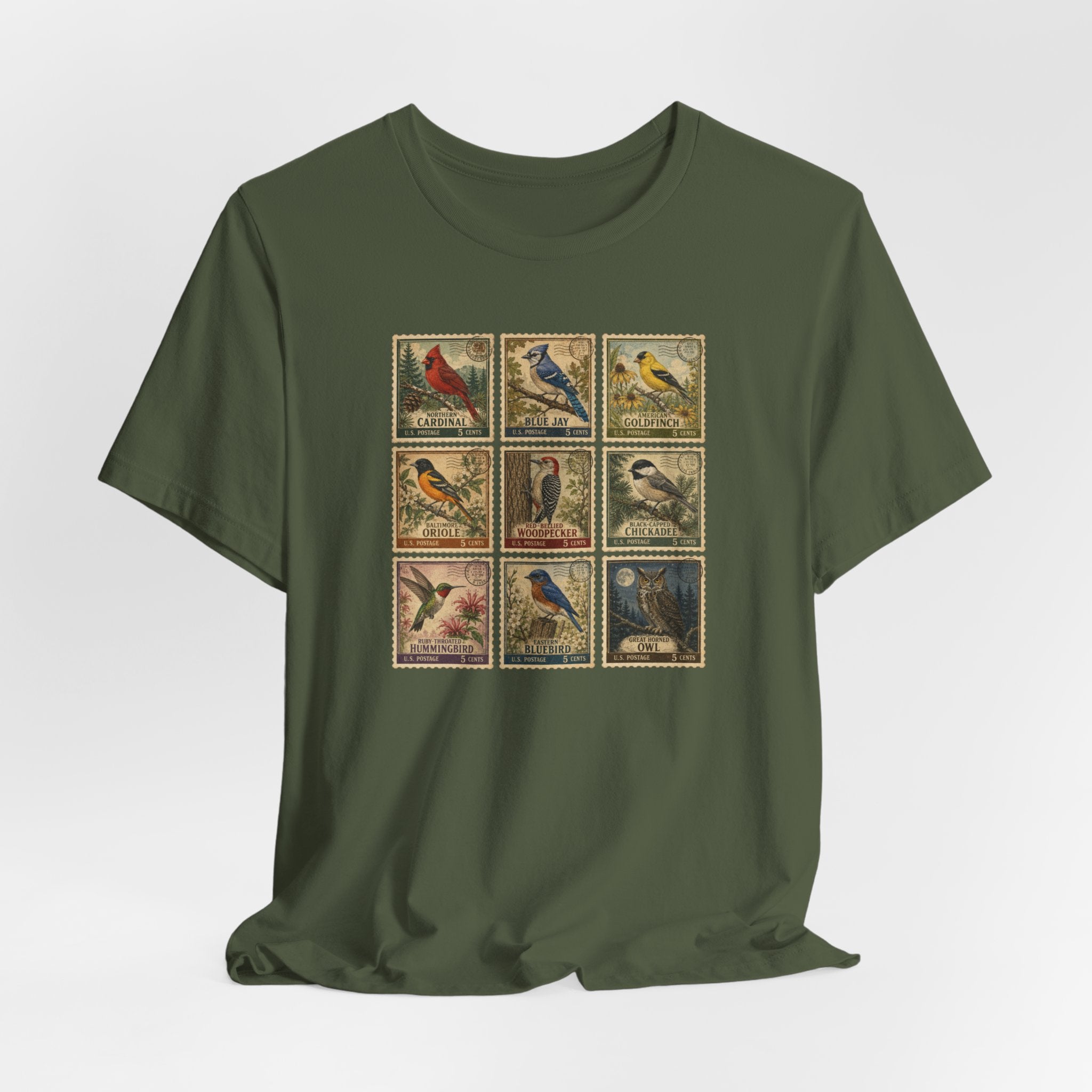 Bird Shirt, Bird Watcher Tee, Vintage Bird Shirt, Bird Lovers Gifts
