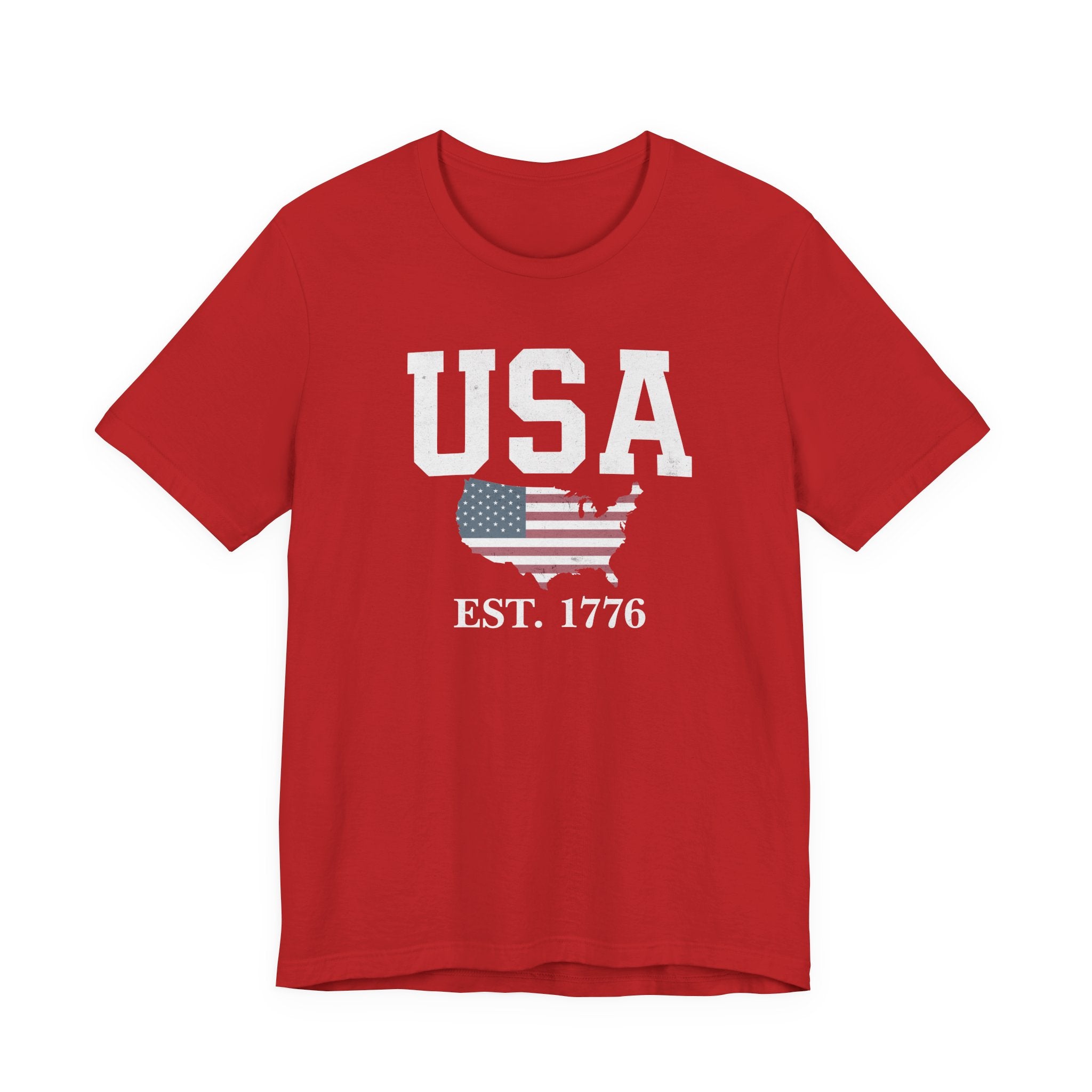 USA EST. 1776 Shirt, 4th July Shirt, USA Flag, USA Souvenir, Gift for Him, Gift for Her