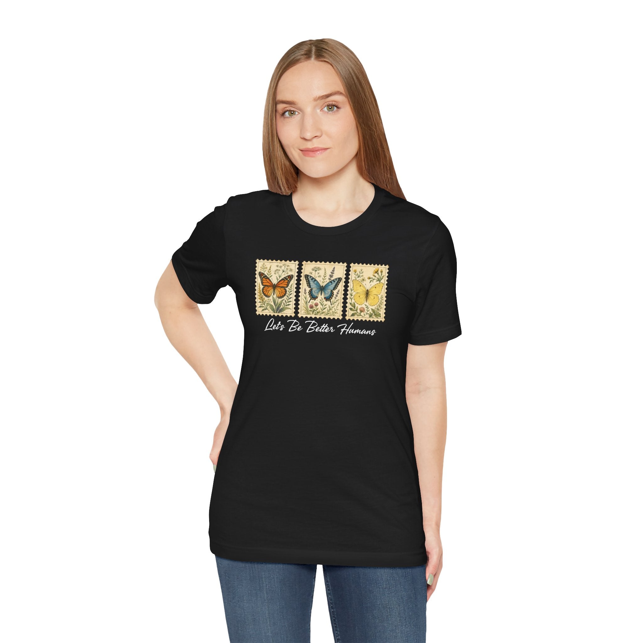 Let's be better humans Bella Canvas 3001 shirt, Kindness Tee, Inspirational Tee