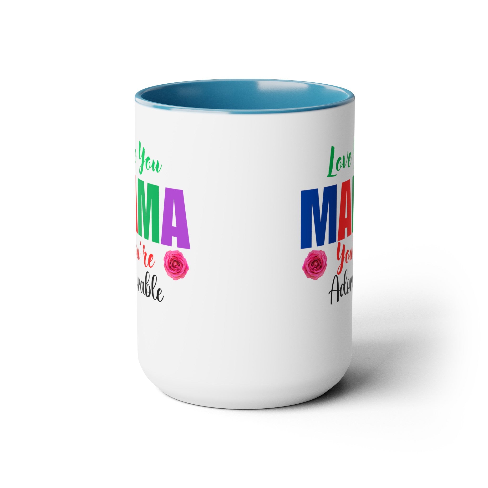 Love You Mama Coffee Mugs, Mother's Day, Gift for Mom, Gift from Dad, Gift from Husband, Gift from Daughter, Gift from Son