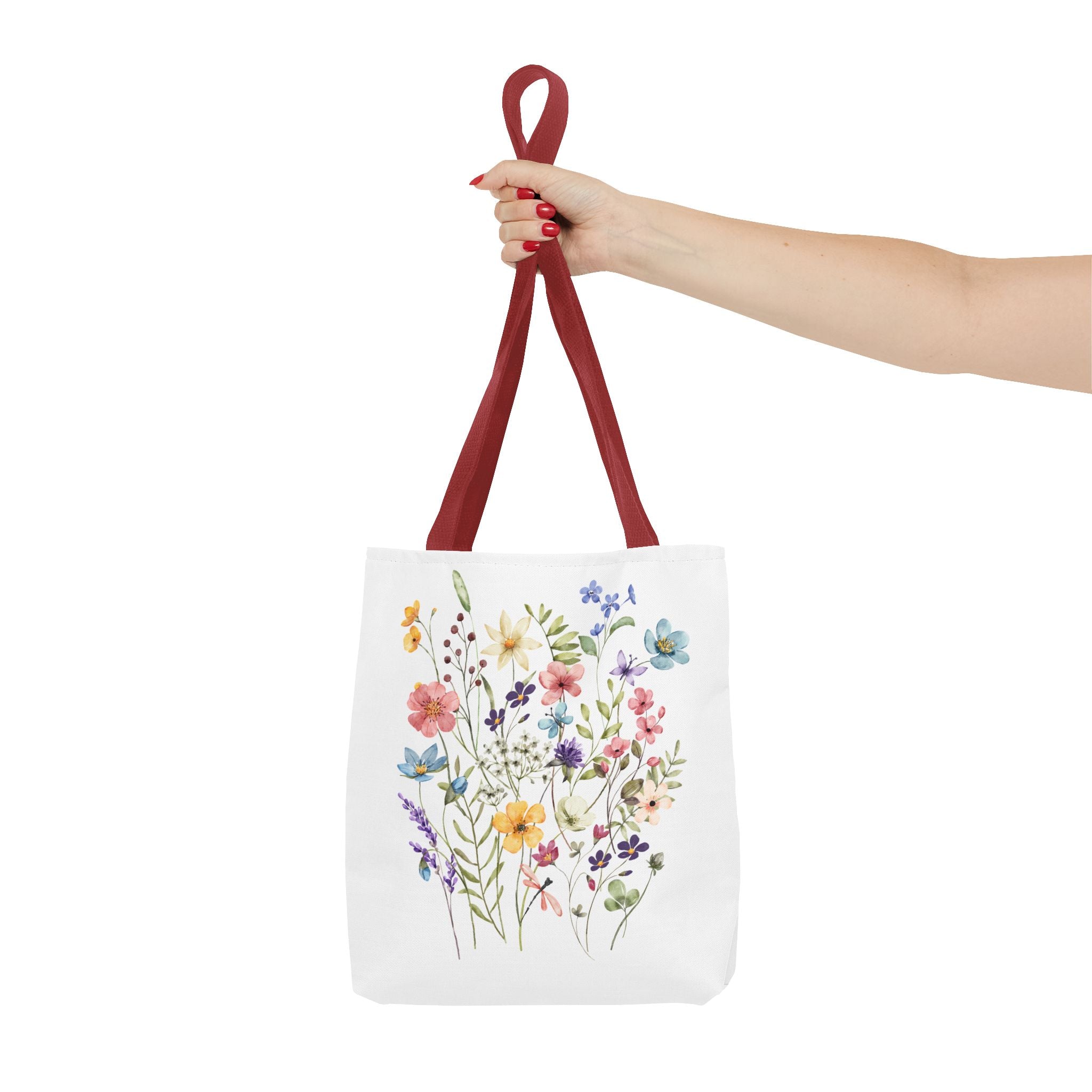 Tote Bag, Totes, Tote Bag Pattern, Floral Totes, Eco-Friendly Shopping Bag, Flower Printed Tote, Canvas Totes, Reusable Shopping Bag