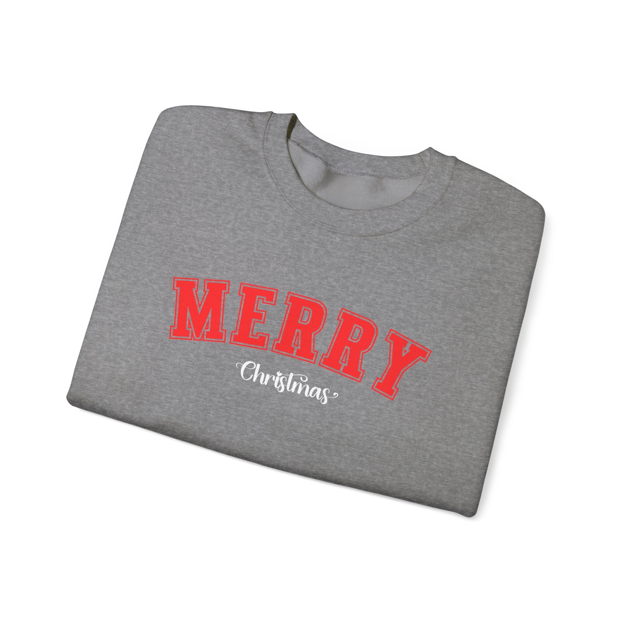 Christmas Shirt, Christmas Sweater, Merry Christmas Crewneck Sweatshirt, Christmas Gift, Gift for Friend, Gift for Mom, Gift for Dad