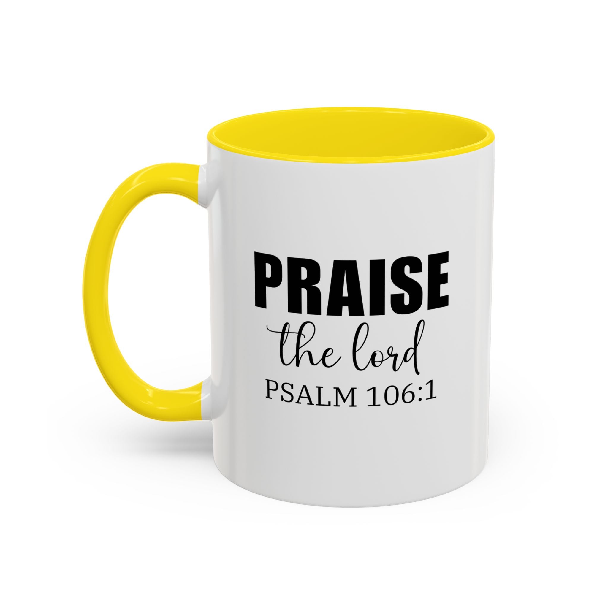 Christian Mug, Praise the Lord Coffee Mug, Inspirational Ceramic Mug, Motivational Coffee Cup, Christian Gifts, Christian gifts for Women