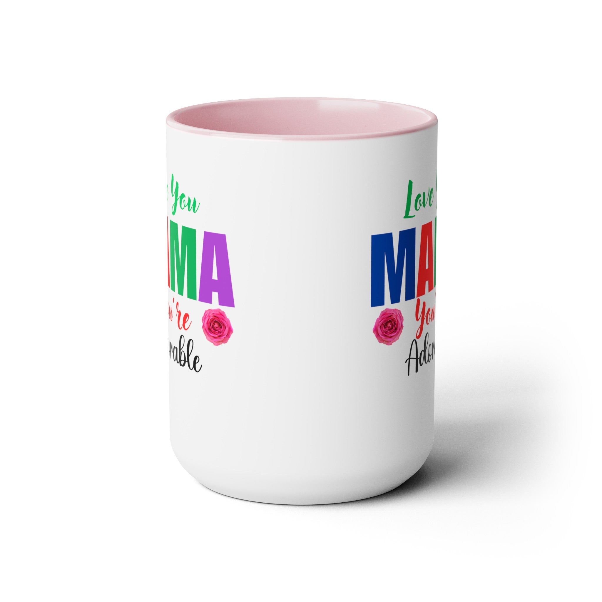 Love You Mama Coffee Mugs, Mother's Day, Gift for Mom, Gift from Dad, Gift from Husband, Gift from Daughter, Gift from Son
