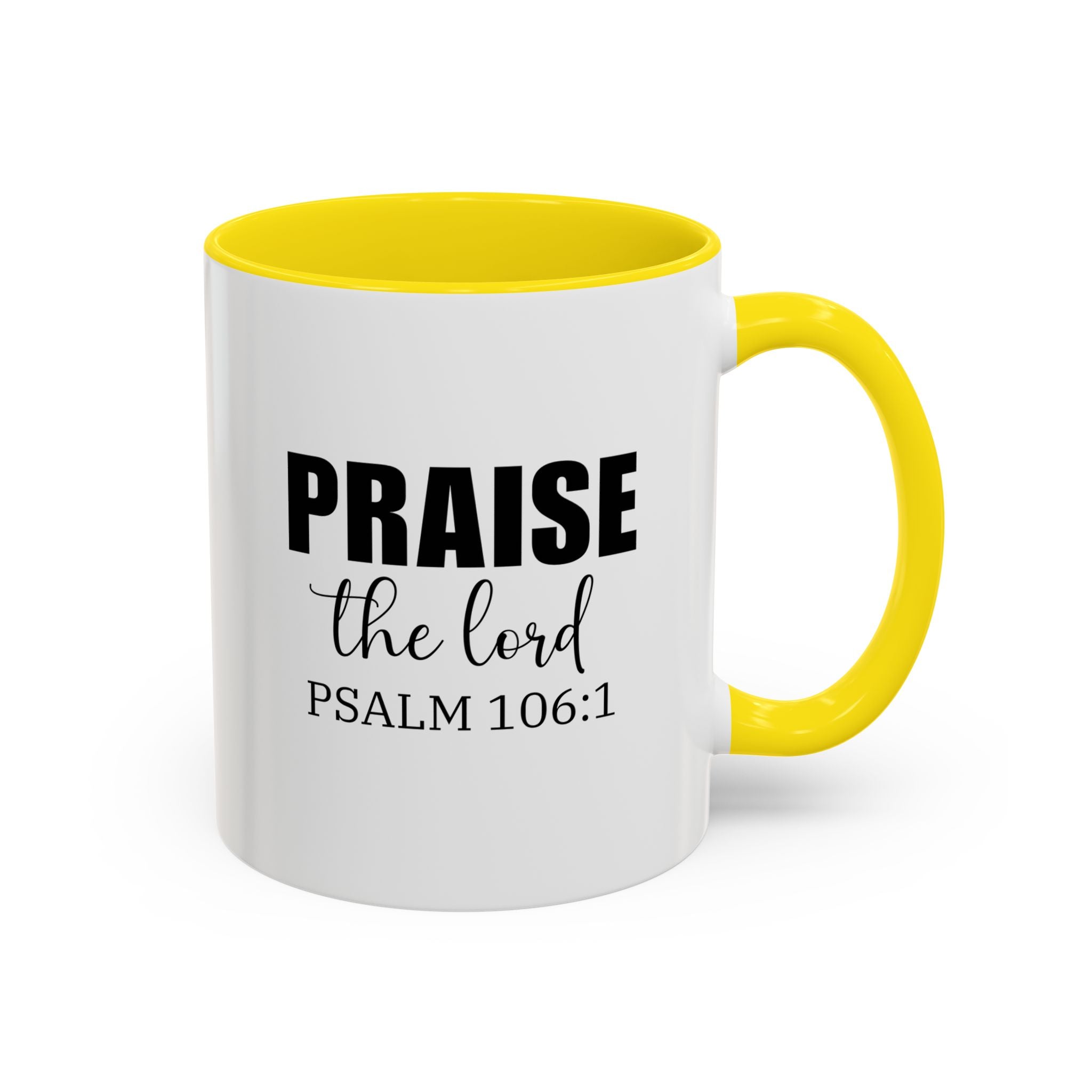Christian Mug, Praise the Lord Coffee Mug, Inspirational Ceramic Mug, Motivational Coffee Cup, Christian Gifts, Christian gifts for Women