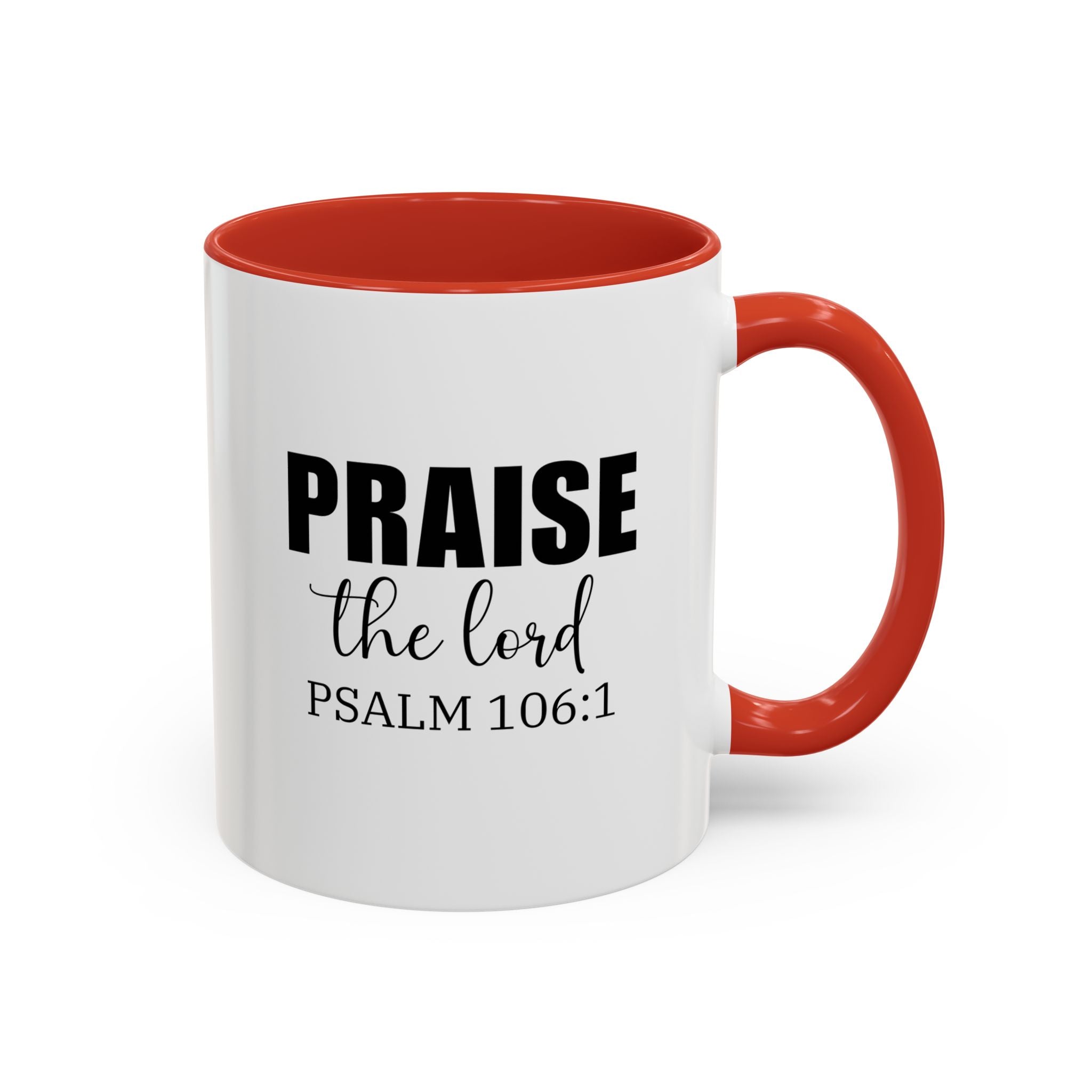 Christian Mug, Praise the Lord Coffee Mug, Inspirational Ceramic Mug, Motivational Coffee Cup, Christian Gifts, Christian gifts for Women