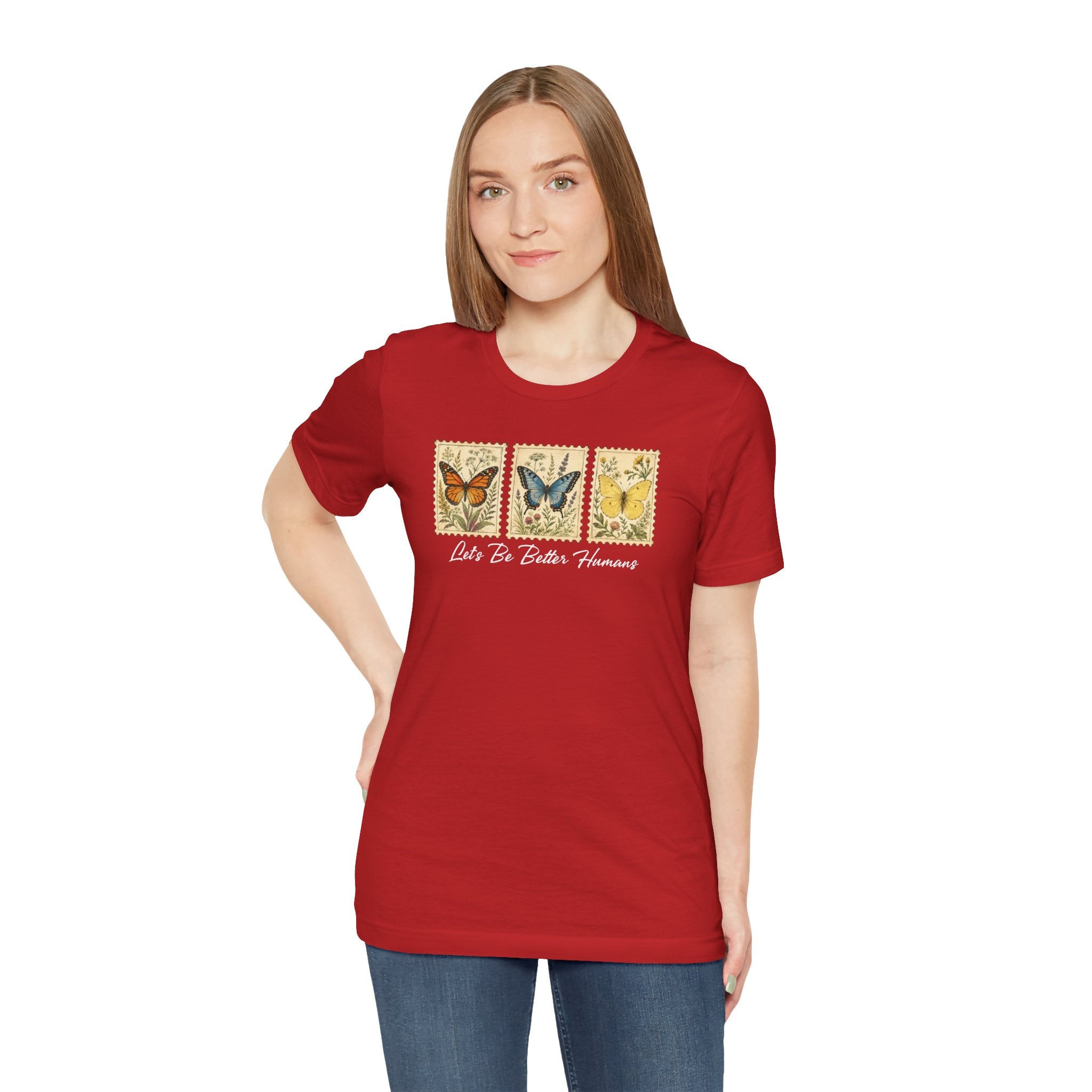 Let's be better humans Bella Canvas 3001 shirt, Kindness Tee, Inspirational Tee