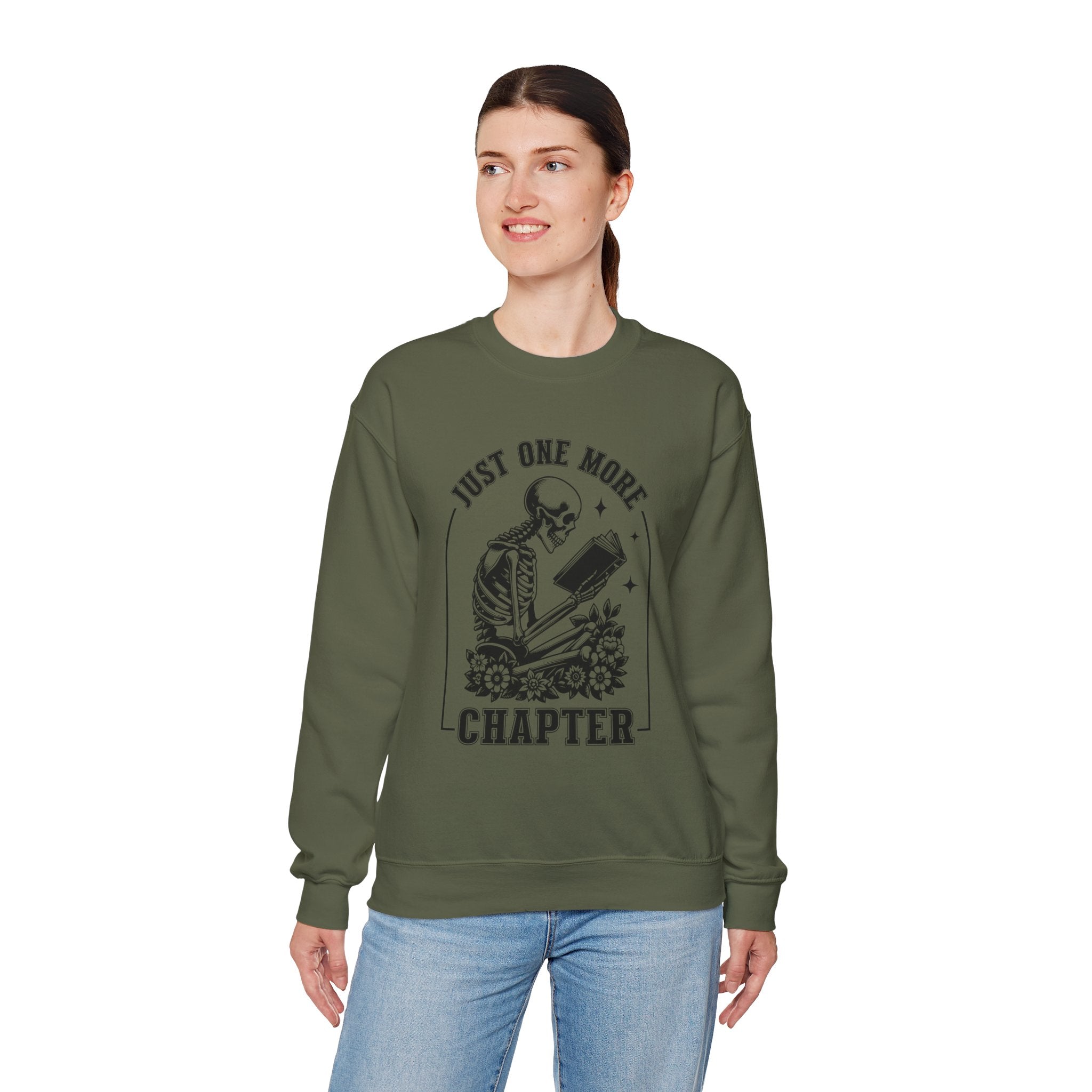 Just One More Chapter Sweatshirt, Book Lovers Shirt, Gift for Book Lovers, Teacher Sweatshirt. Teacher Appreciation Shirt