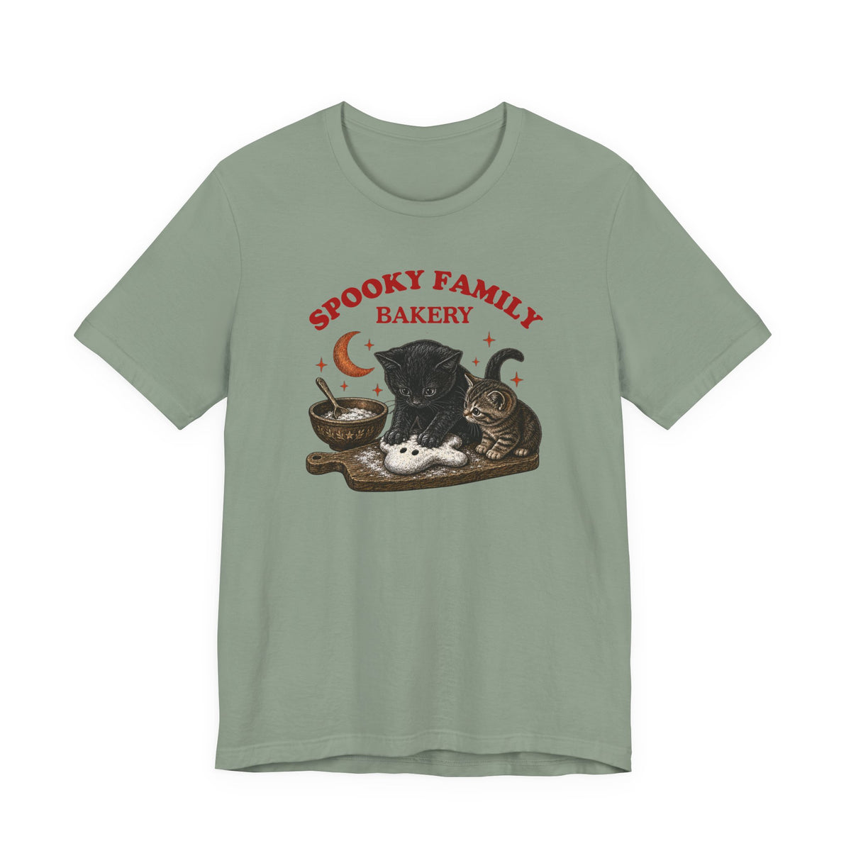 Spooky Halloween Shirts, Halloween cat Shirt, Cat mom gifts, Cat lover shirt, Cat lover gifts, Spooky Family Bakery