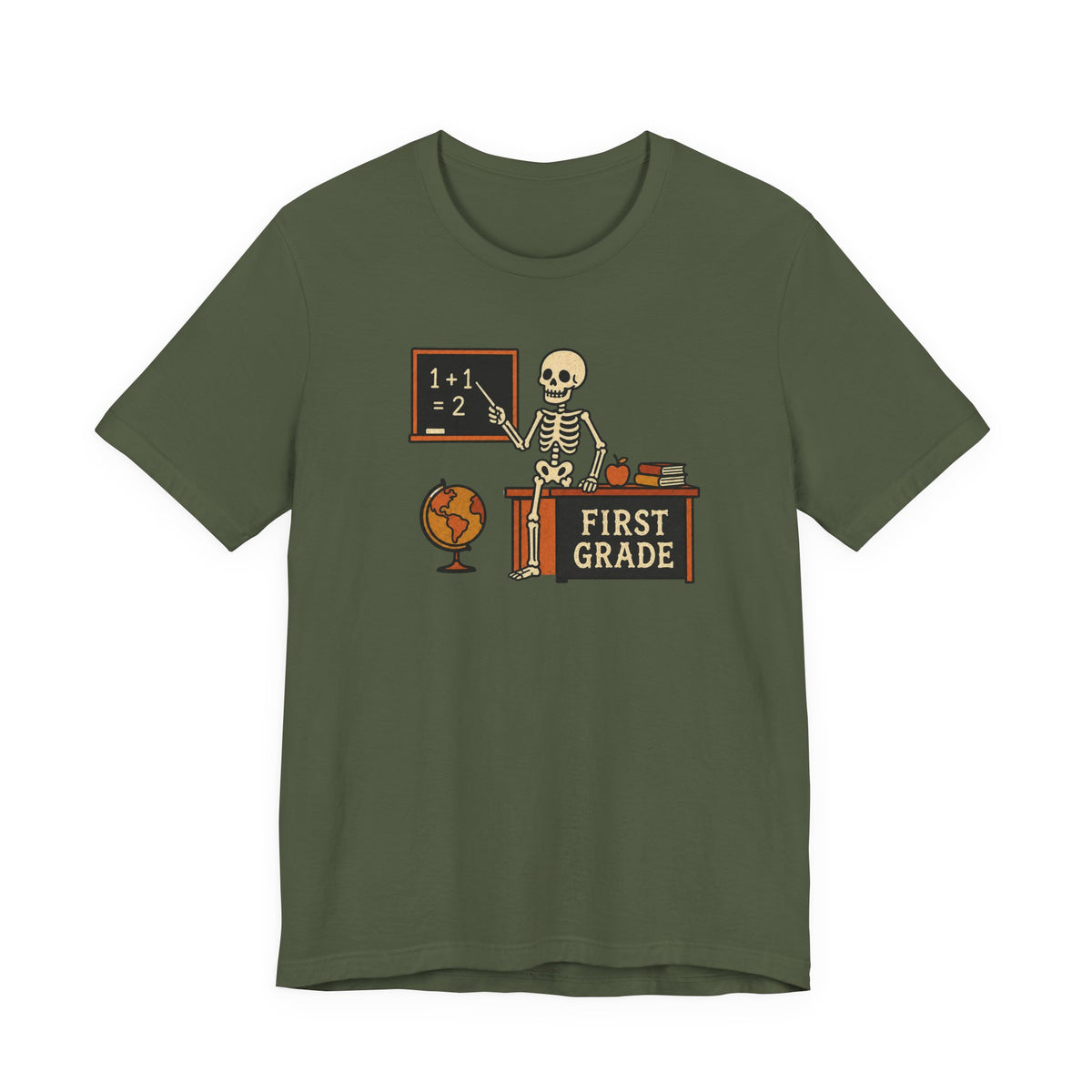 First Grade Teacher halloween shirt, Spooky Teacher Shirt, Teacher Appreciation Gifts