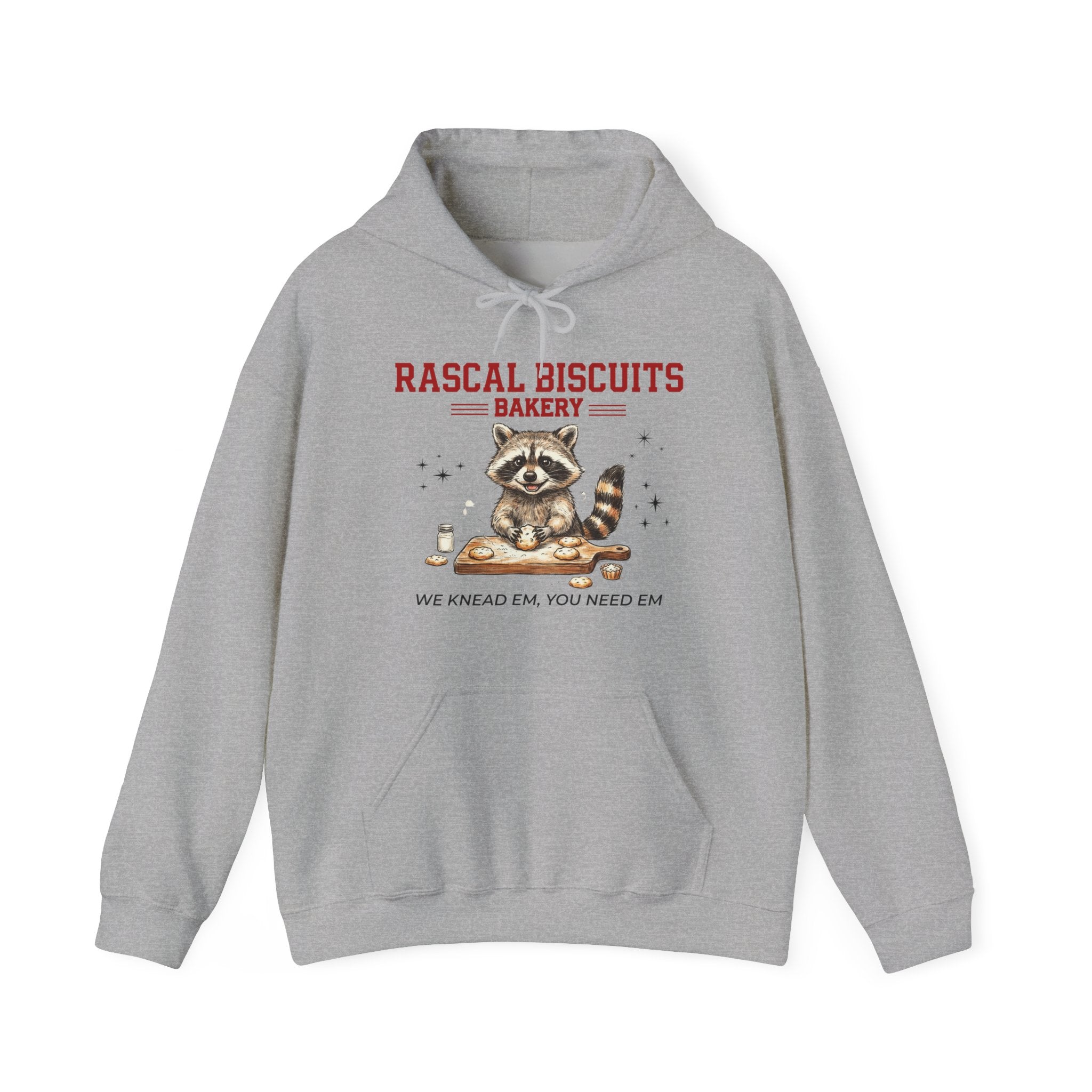 Funny Raccoon Hoodies, Rascal Biscuits Bakery Sweater, Sarcastic Sweatshirts