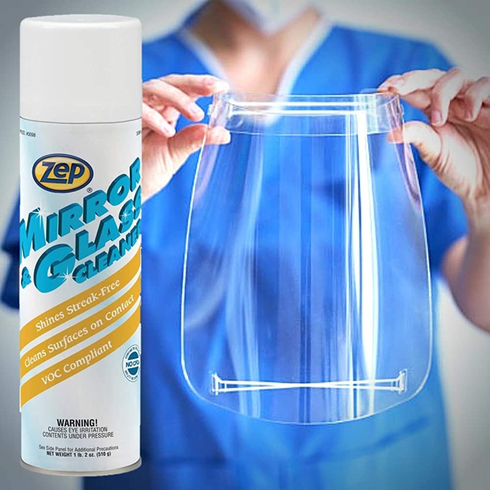 Zep Plexiglass, Mirror and Glass Aerosol - 18 Ounce