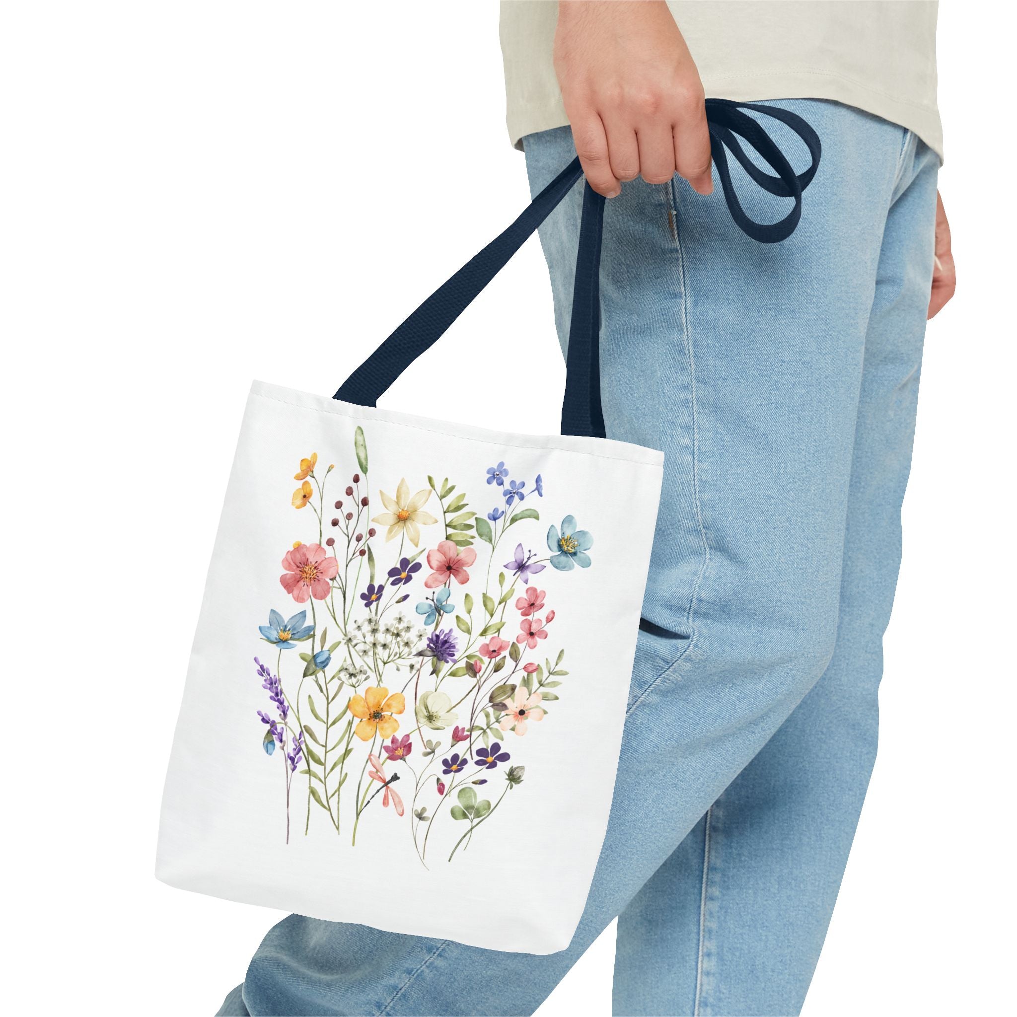 Tote Bag, Totes, Tote Bag Pattern, Floral Totes, Eco-Friendly Shopping Bag, Flower Printed Tote, Canvas Totes, Reusable Shopping Bag