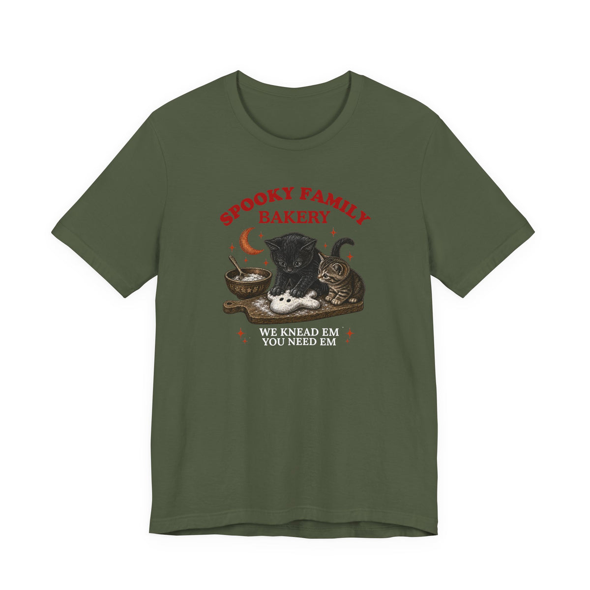Spooky Halloween Shirts, Halloween cat Shirt, Cat mom gifts, Cat lover shirt, Cat lover gifts, Spooky Family Bakery