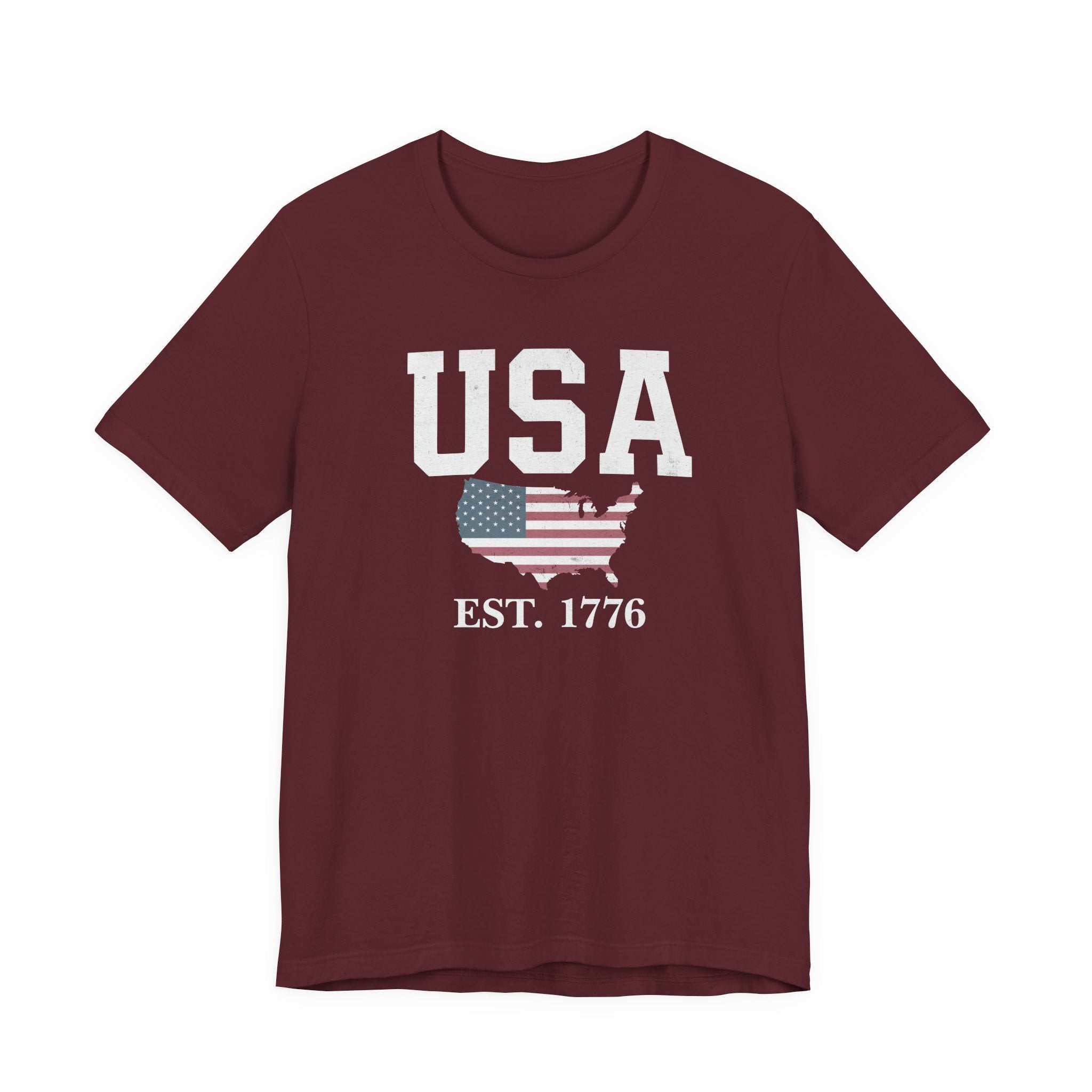USA EST. 1776 Shirt, 4th July Shirt, USA Flag, USA Souvenir, Gift for Him, Gift for Her