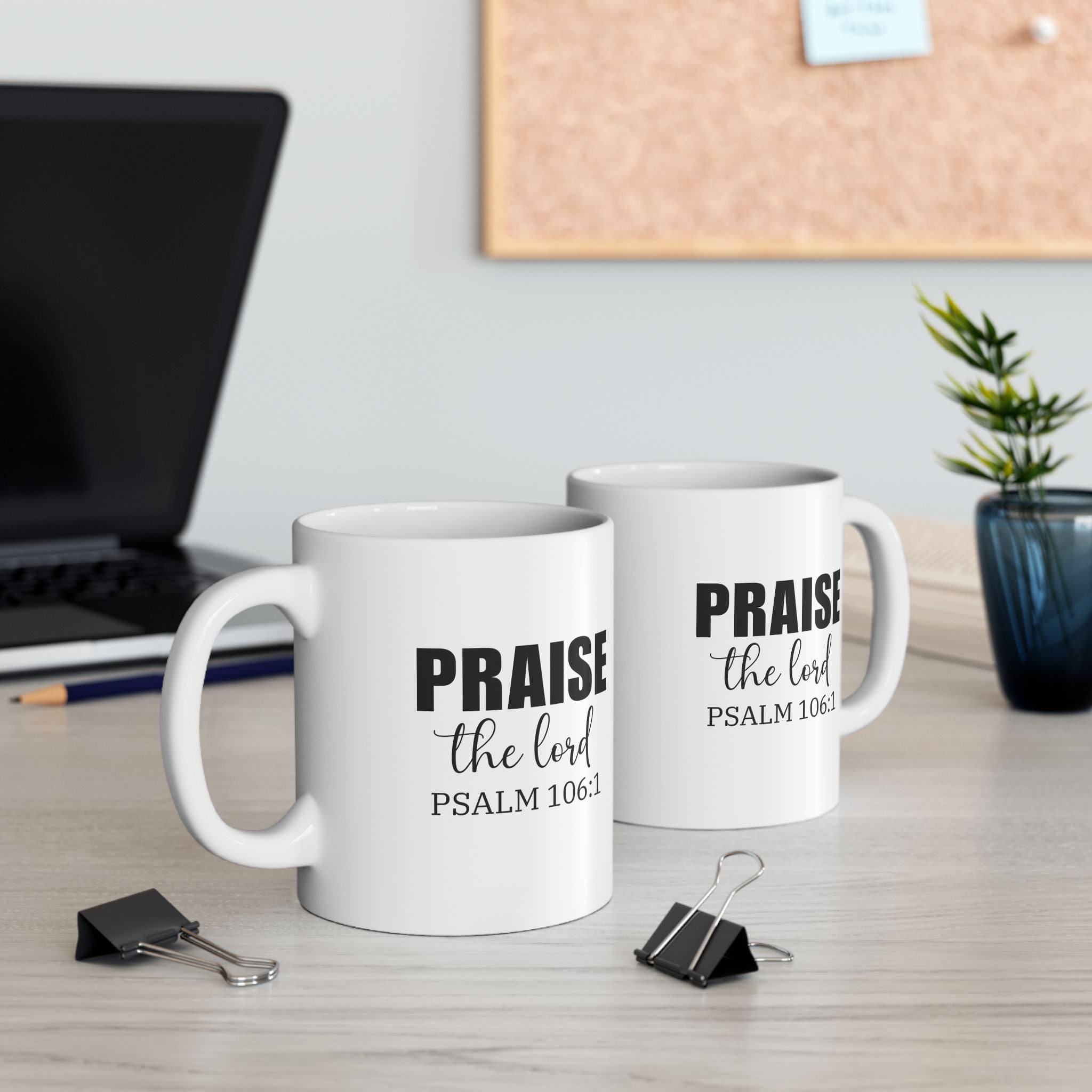 Christian Mug, Praise the Lord Coffee Mug, Inspirational Ceramic Mug, Motivational Coffee Cup, Christian Gifts, Christian gifts for Women