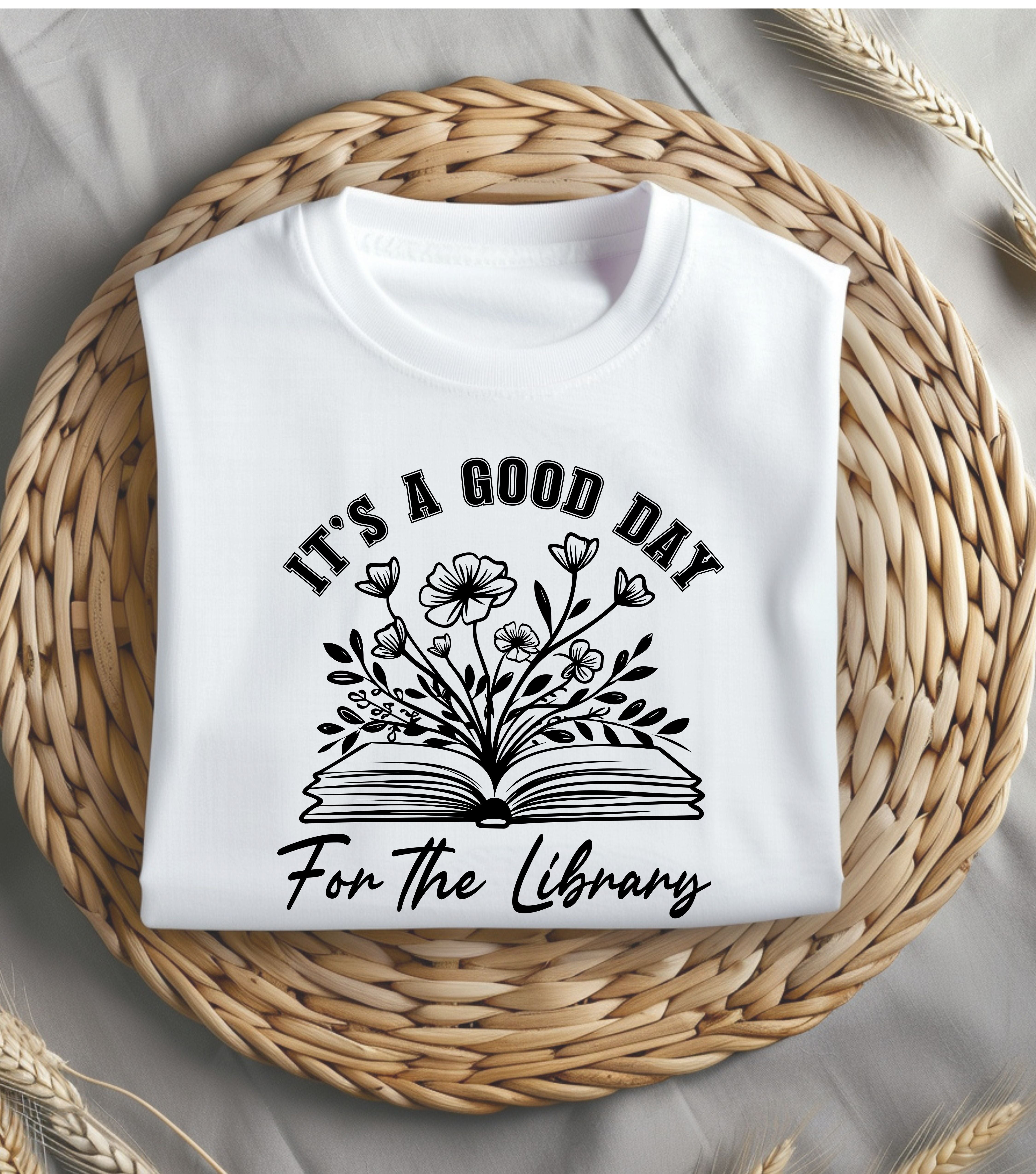 It's A Good Day for the Library Shirt, Books Shirt, Librarian Shirt, Read More Books, Bookish Shirt, Book Lover Shirt, Teacher Shirt
