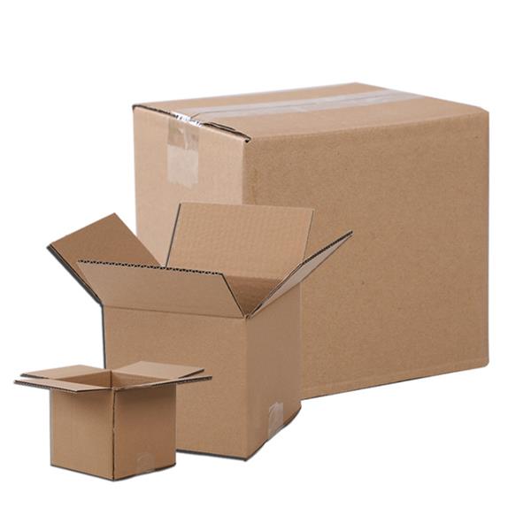 100 Corrugated Paper Boxes 7x7x7"(17.8*17.8*17.8cm)Yellow
