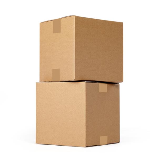 100 Corrugated Paper Boxes 7x7x7"(17.8*17.8*17.8cm)Yellow
