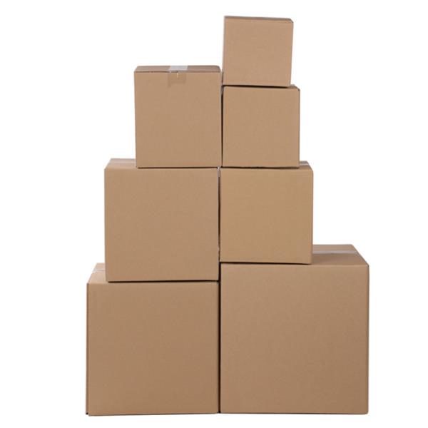 100 Corrugated Paper Boxes 7x7x7"(17.8*17.8*17.8cm)Yellow