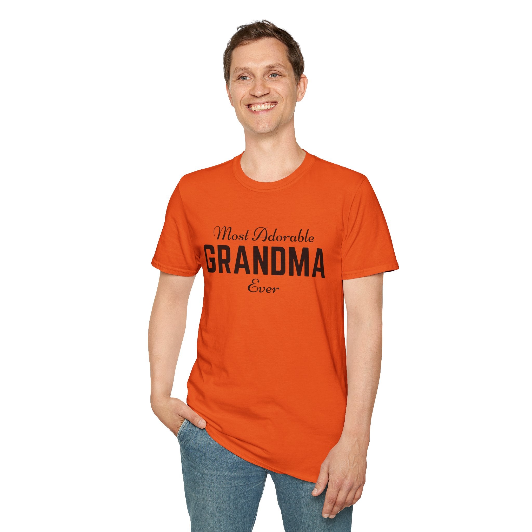 The Most Adorable Grandma ever Unisex Softstyle T-Shirt