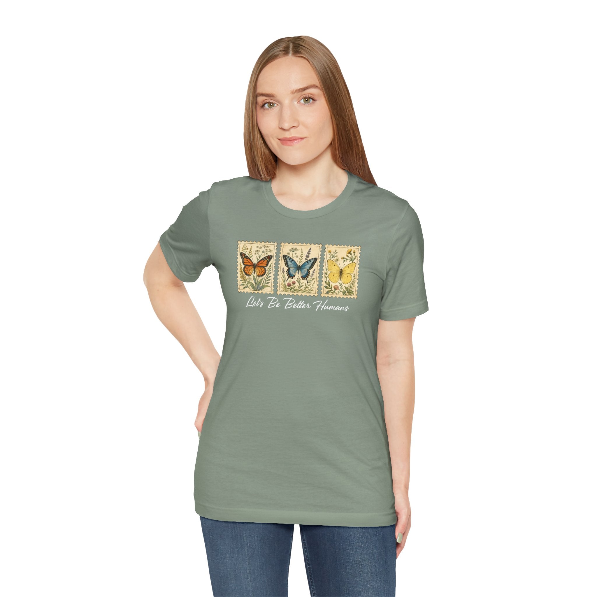 Let's be better humans Bella Canvas 3001 shirt, Kindness Tee, Inspirational Tee