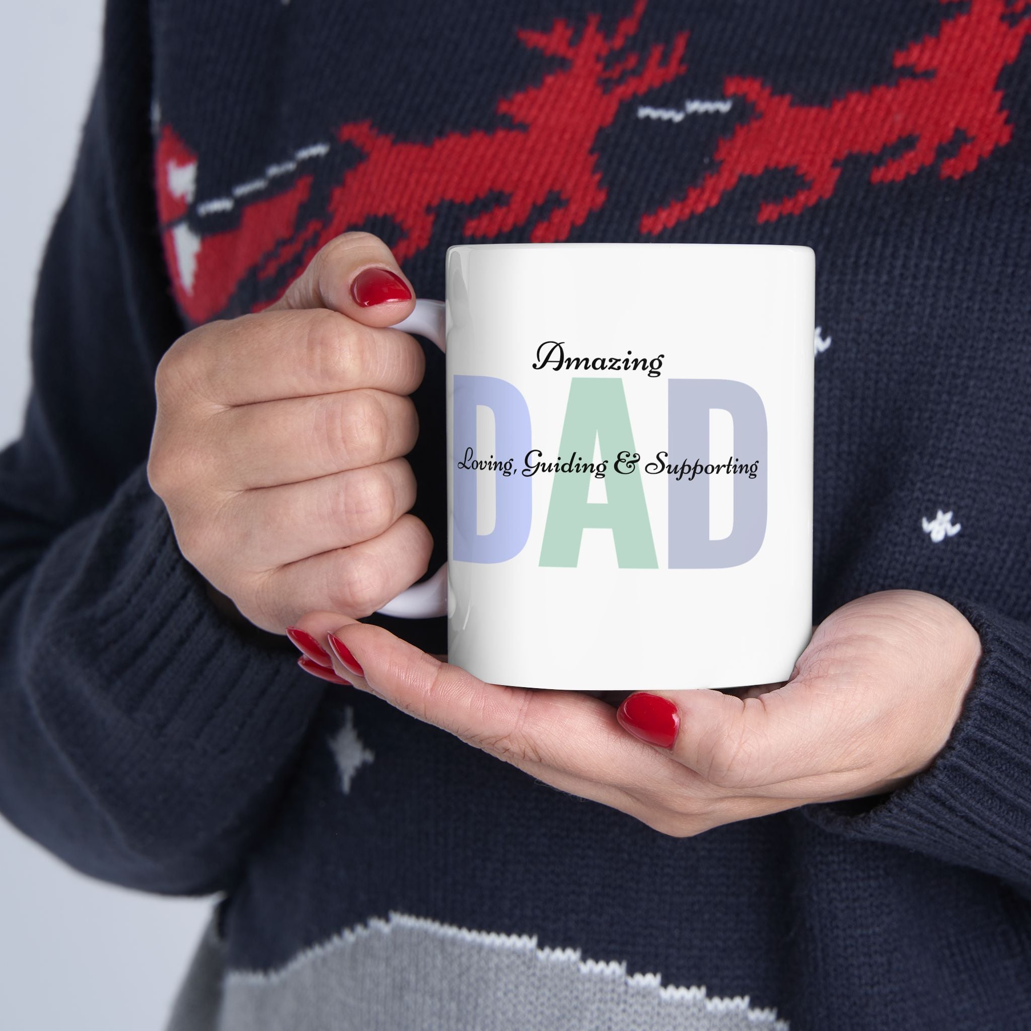 Father's Day Coffee Mug , Happy Father's Day Mug, Gift for Dad, Father's Day Gift, Dad's Mug, Gift from Mom, Dad's Coffee Cup