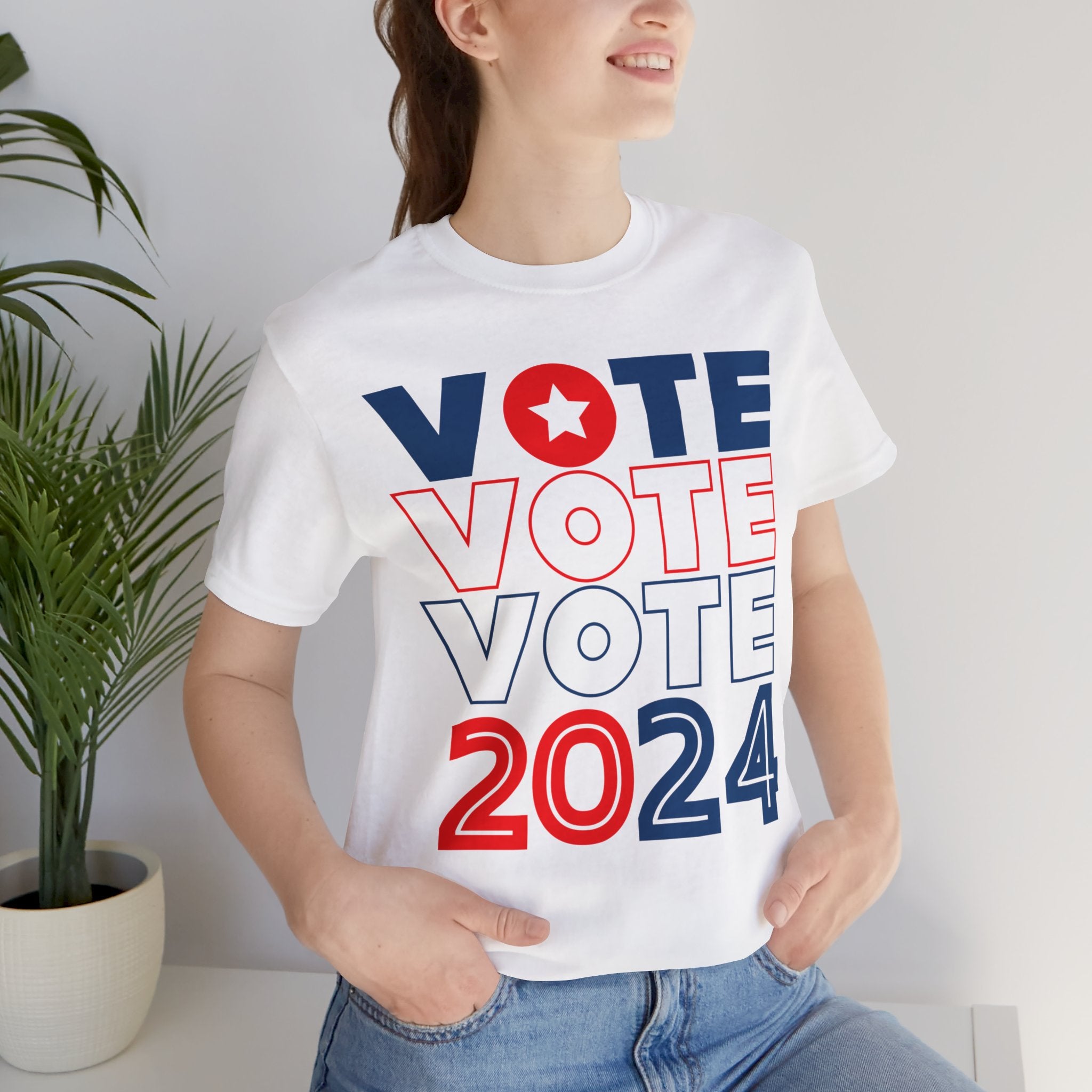 Vote 2024 Unisex Jersey Short Sleeve Tee