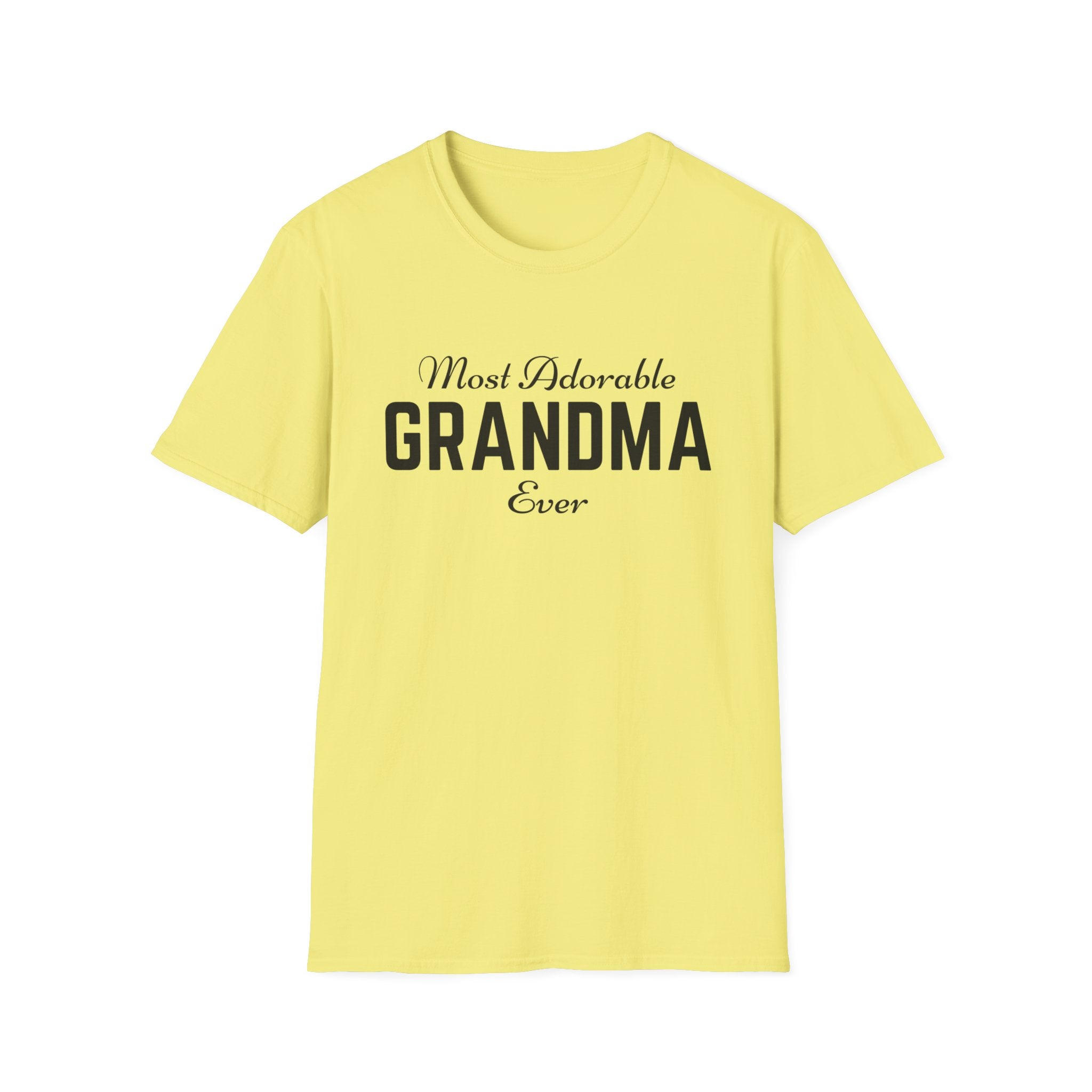 The Most Adorable Grandma ever Unisex Softstyle T-Shirt