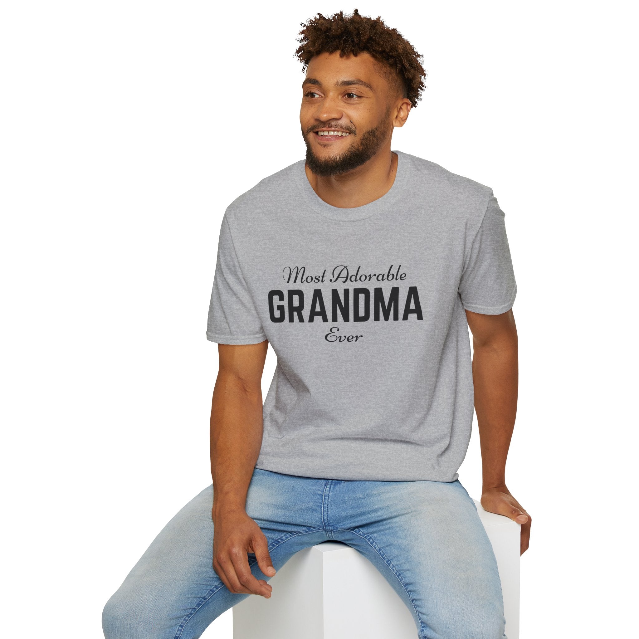 The Most Adorable Grandma ever Unisex Softstyle T-Shirt