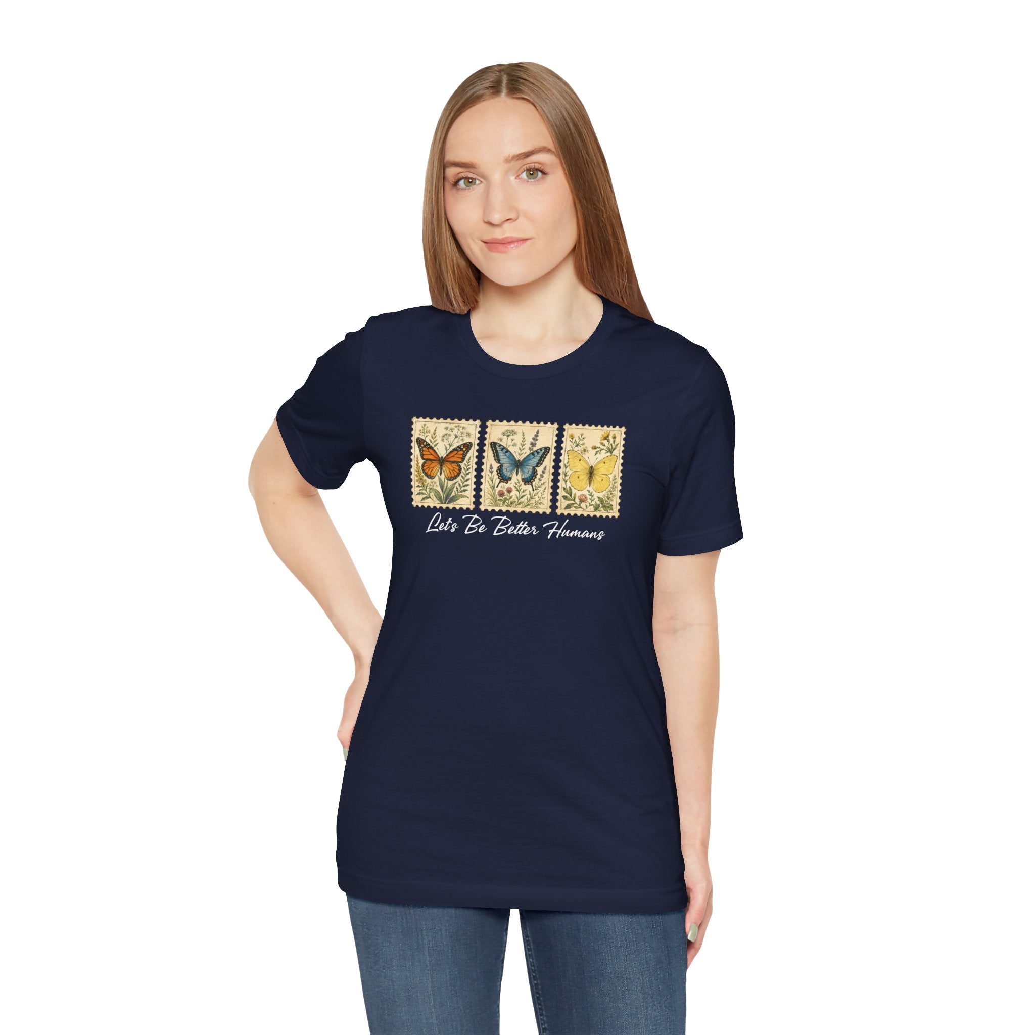 Let's be better humans Bella Canvas 3001 shirt, Kindness Tee, Inspirational Tee