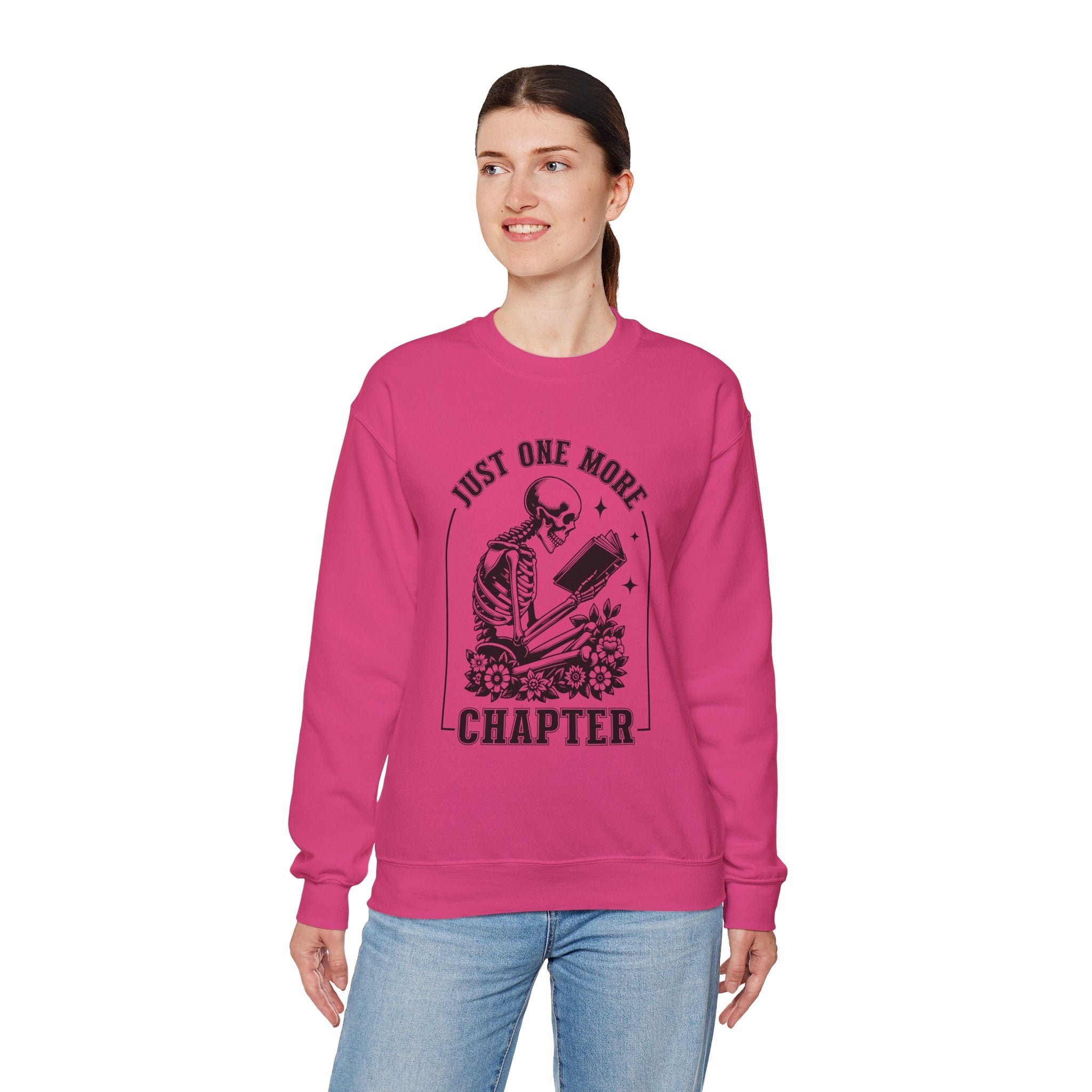 Just One More Chapter Sweatshirt, Book Lovers Shirt, Gift for Book Lovers, Teacher Sweatshirt. Teacher Appreciation Shirt