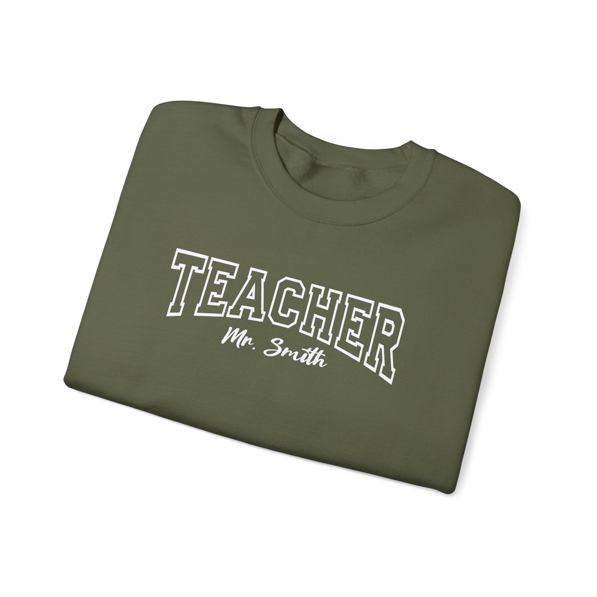 Personalized Teacher Sweatshirt, Teacher Shirt, Teacher Appreciation Gift, Back to School Teacher Sweatshirt, Gift for New Teacher