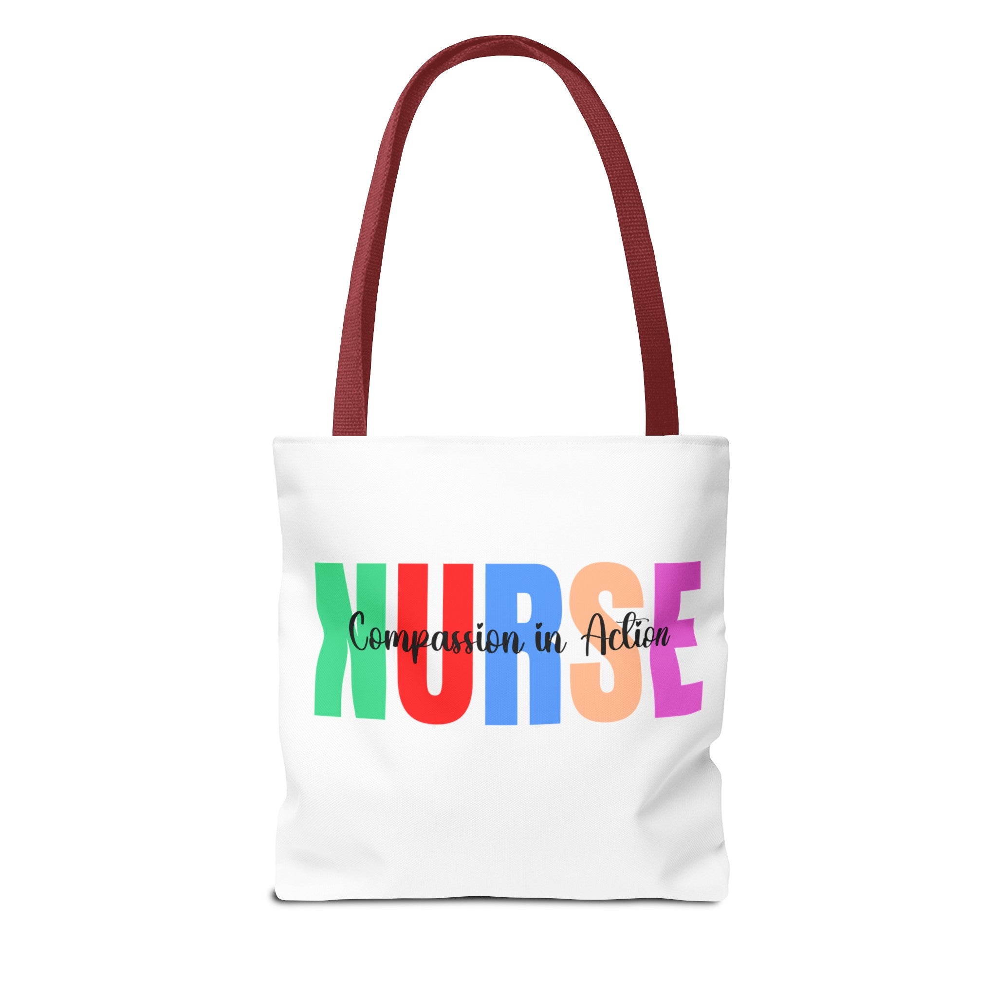 Nurse Compassion In Action Tote Bag (AOP)