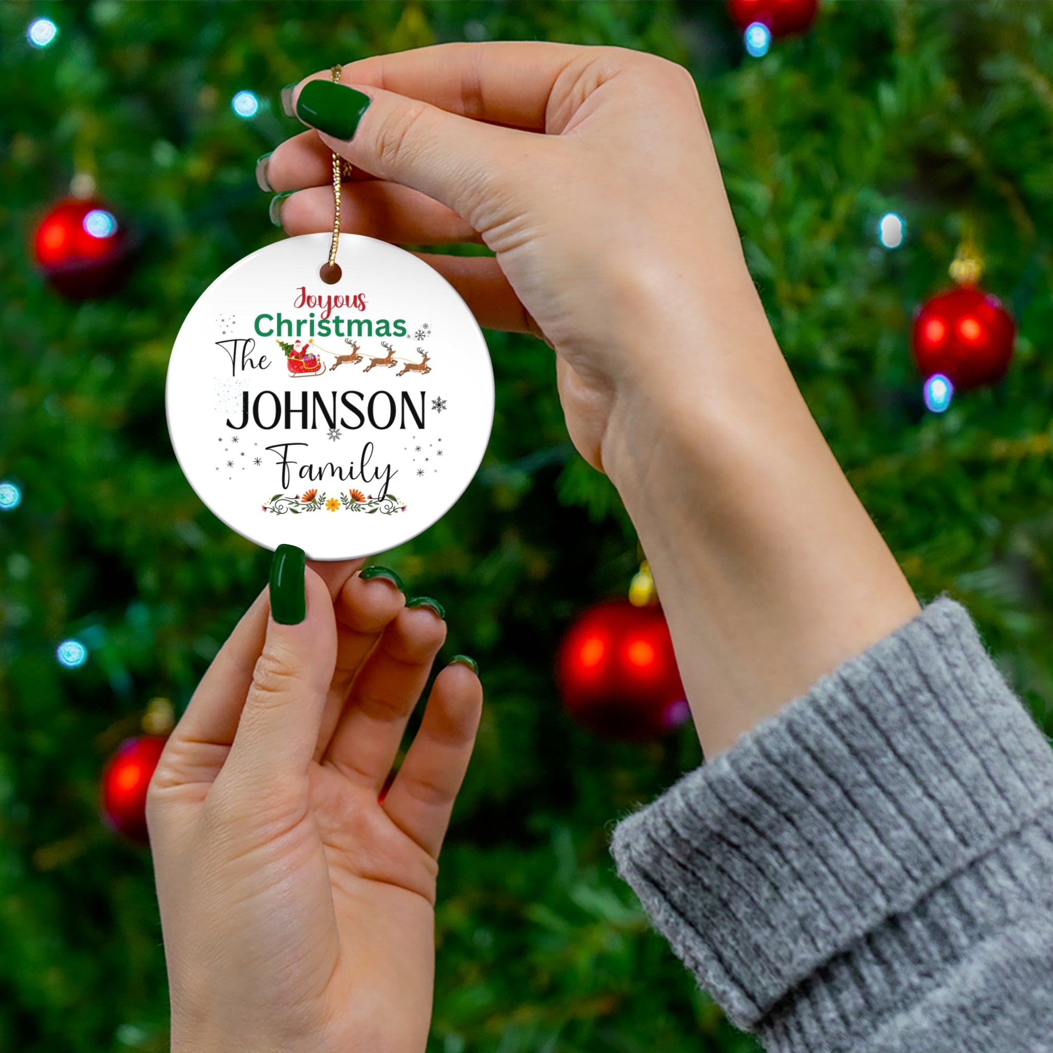 Personalized Ornament, Custom Name Ornaments, Christmas Ornaments, Christmas ornaments gift