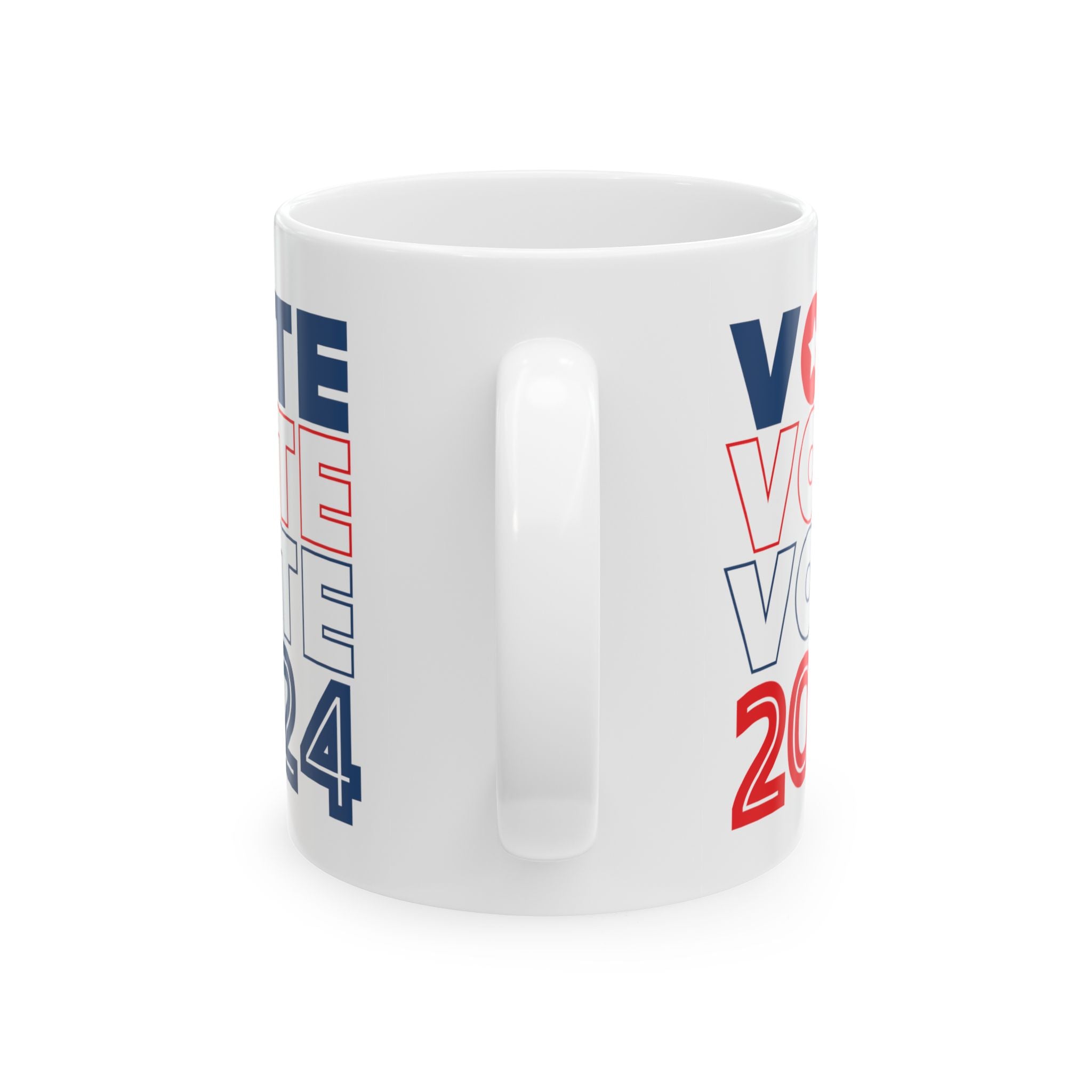 Vote 2024 Ceramic Mug, (11oz, 15oz)