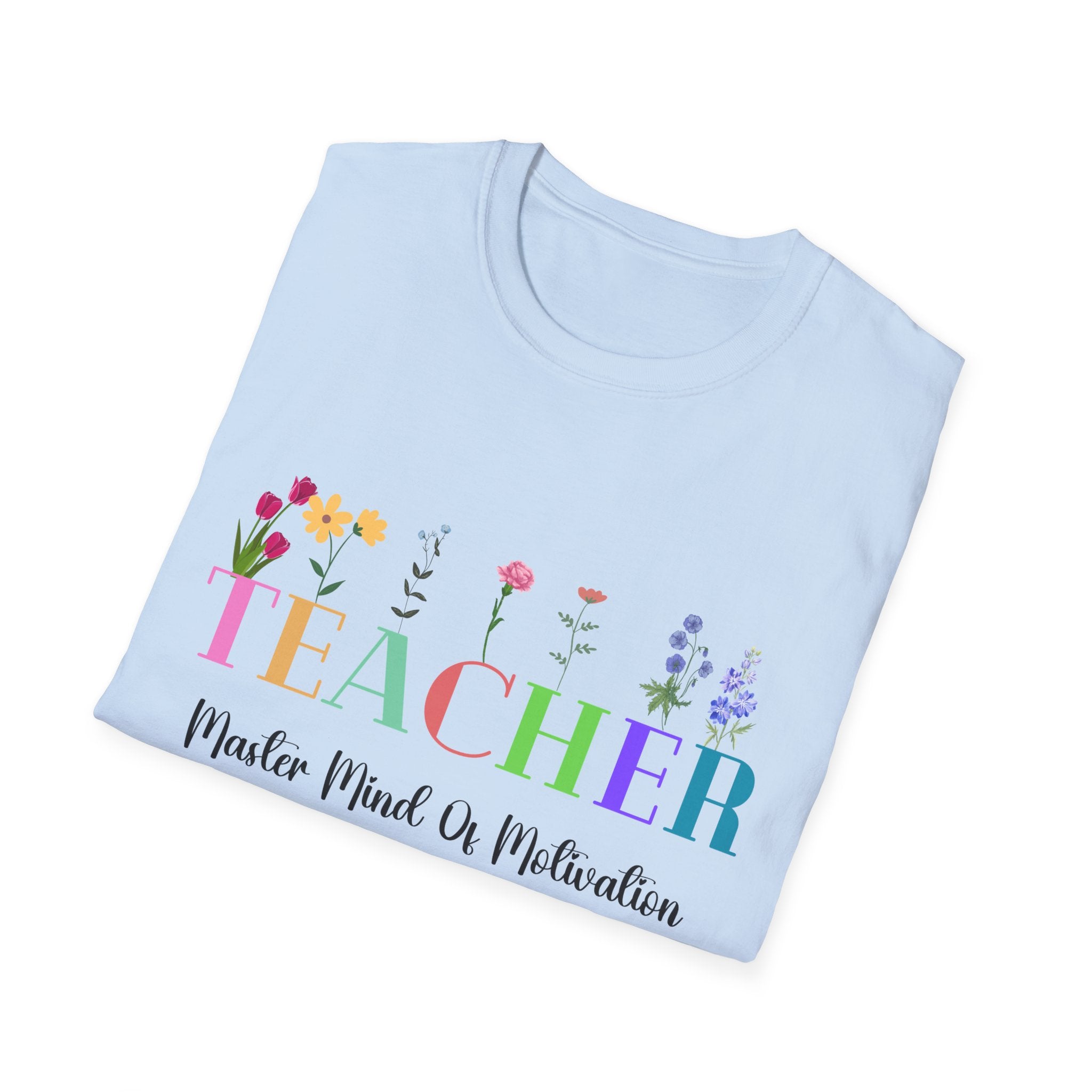 Teacher Master Mind of Motivation Unisex Softstyle T-Shirt