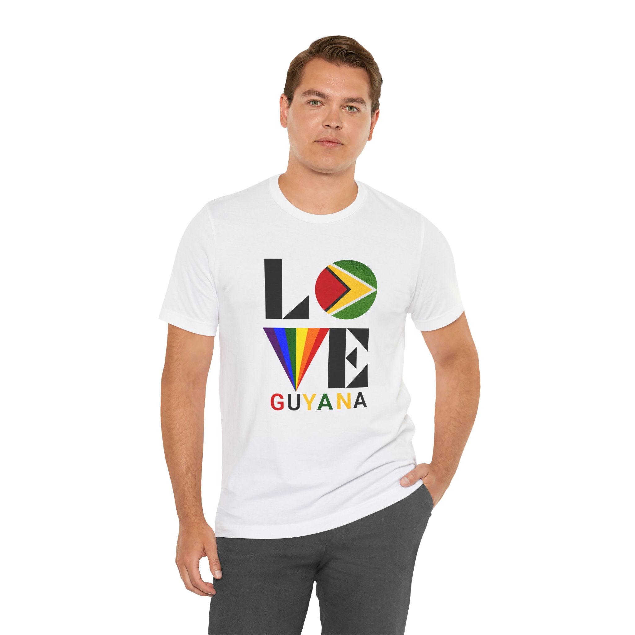 Love Guyana T-shirt, Gift for Him, Gift for Her, Gift for Guyanese