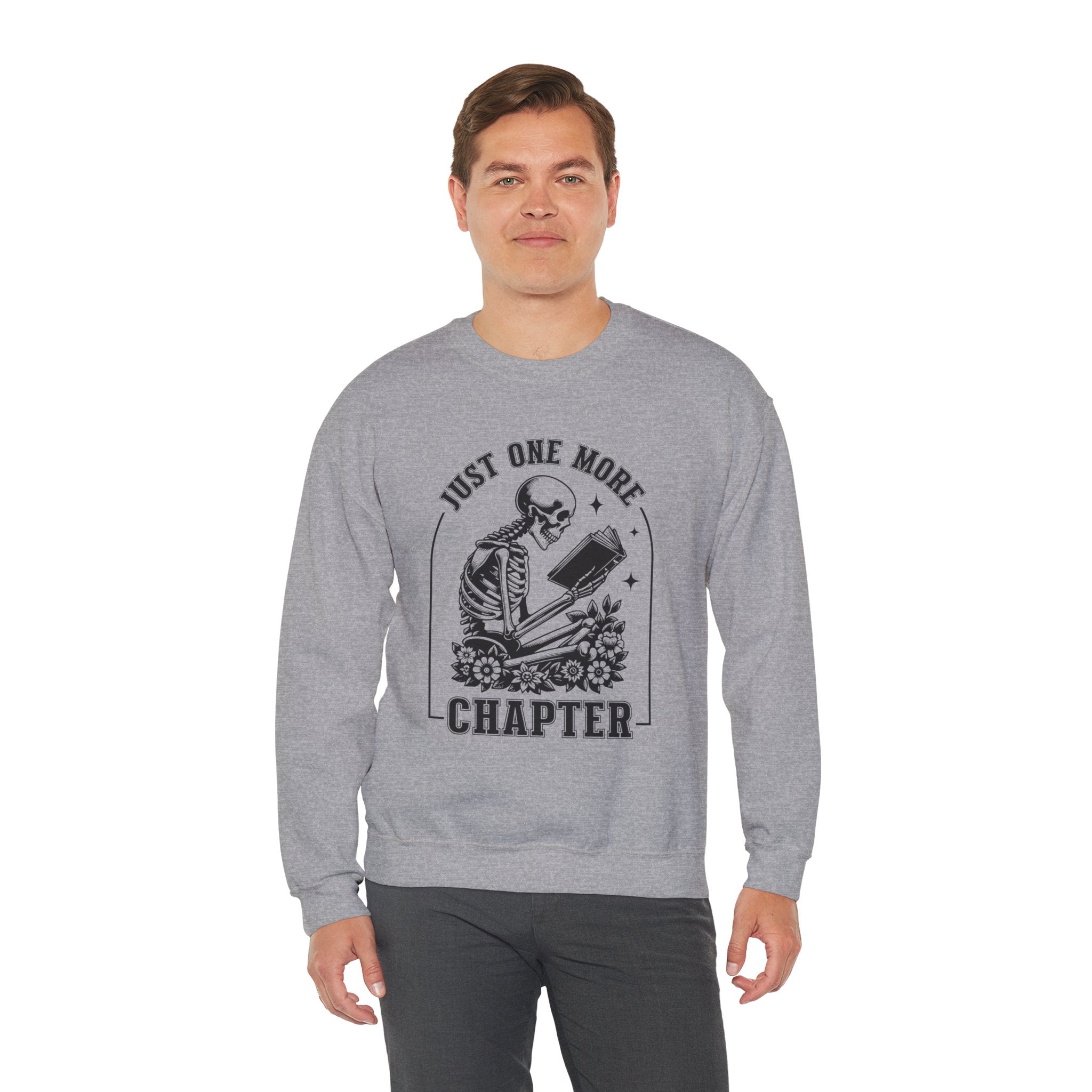 Just One More Chapter Sweatshirt, Book Lovers Shirt, Gift for Book Lovers, Teacher Sweatshirt. Teacher Appreciation Shirt