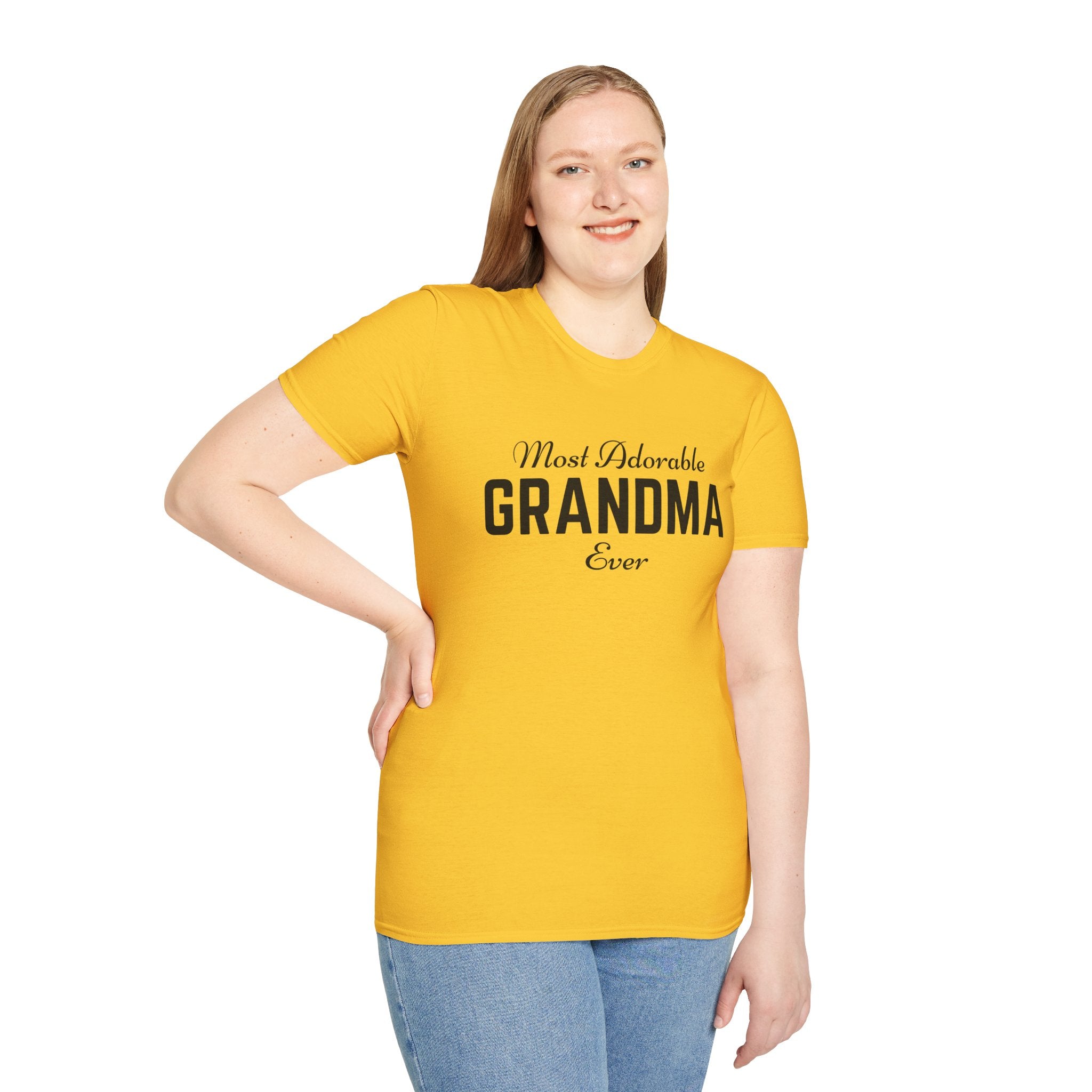 The Most Adorable Grandma ever Unisex Softstyle T-Shirt