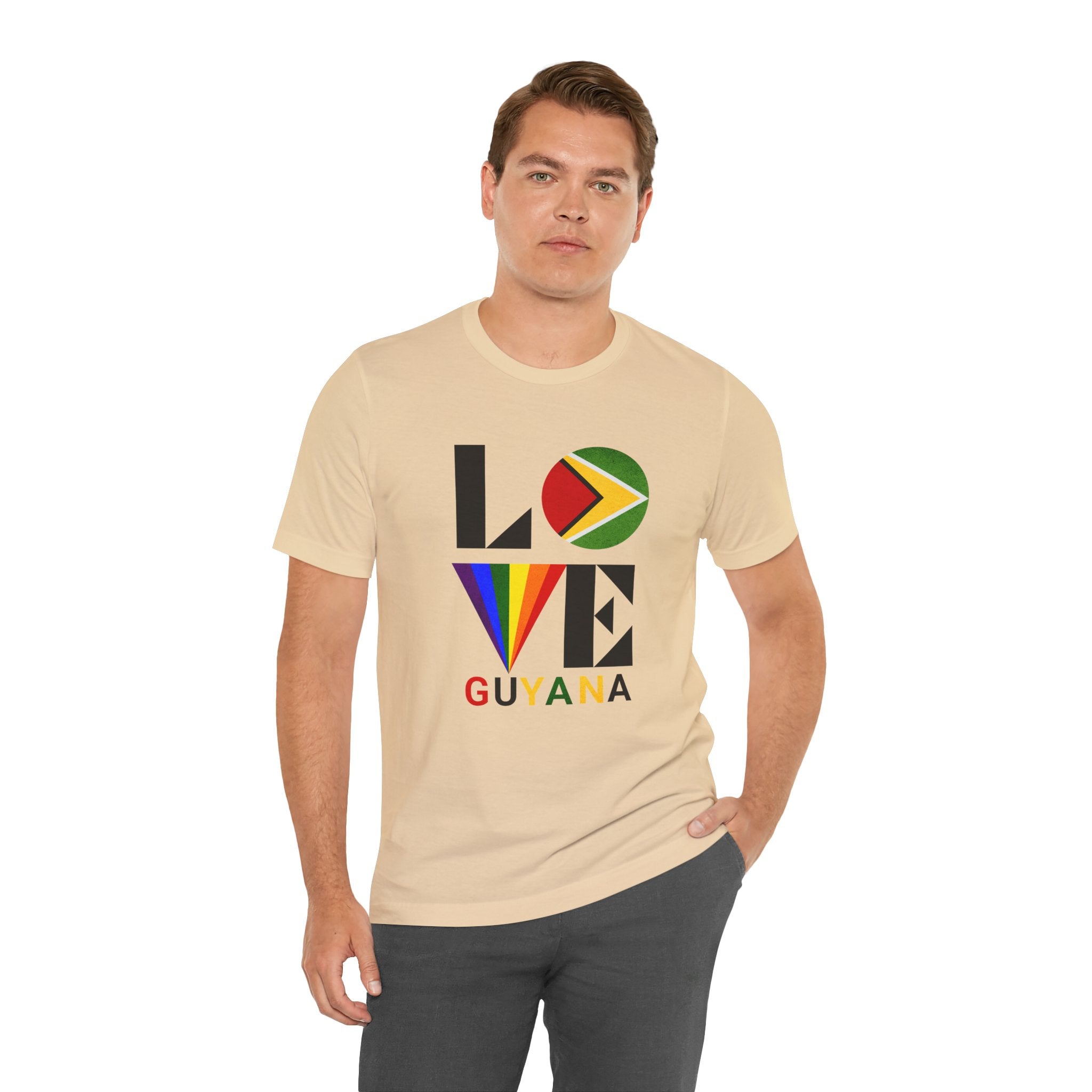 Love Guyana T-shirt, Gift for Him, Gift for Her, Gift for Guyanese