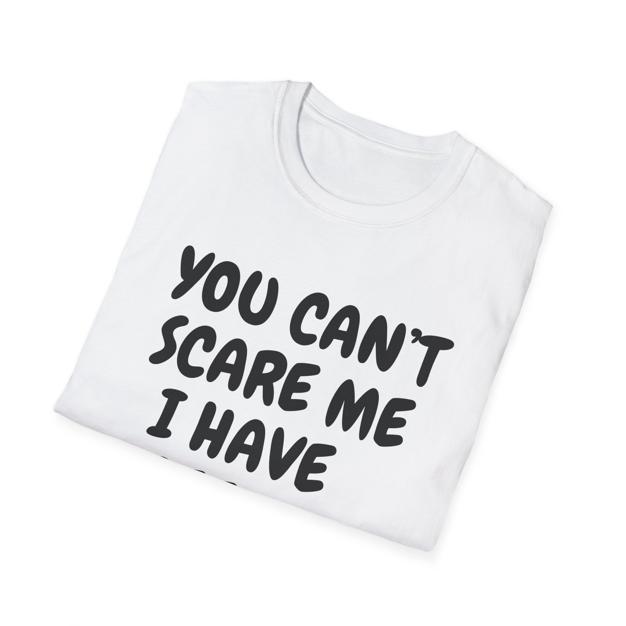 Father's Day Gift You Can't Scare Me I have Three Girls Funny Dad T-shirt, Father's Day Gift, Gift for Dad, Dad Shirt, Men's T-shirt
