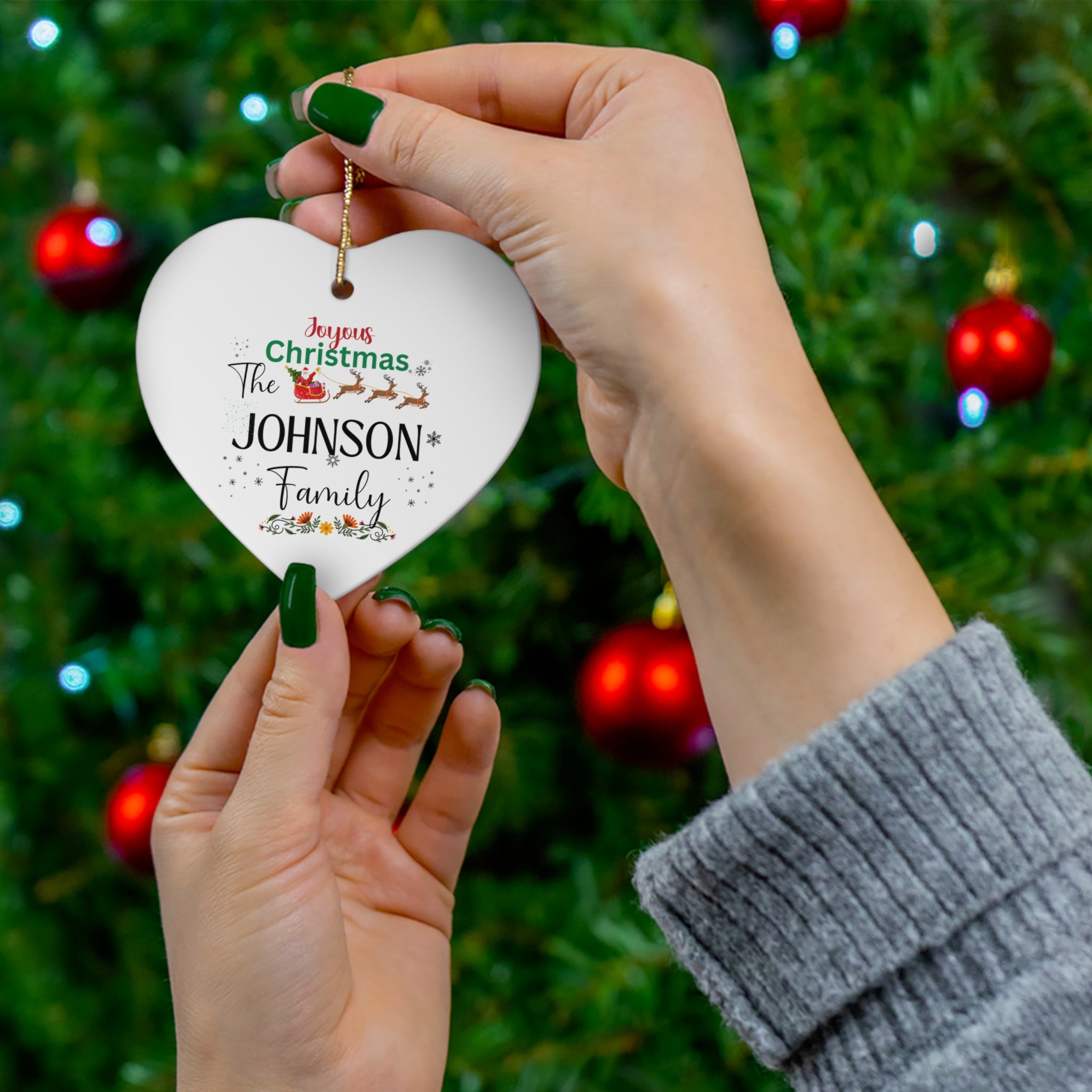 Personalized Ornament, Custom Name Ornaments, Christmas Ornaments, Christmas ornaments gift