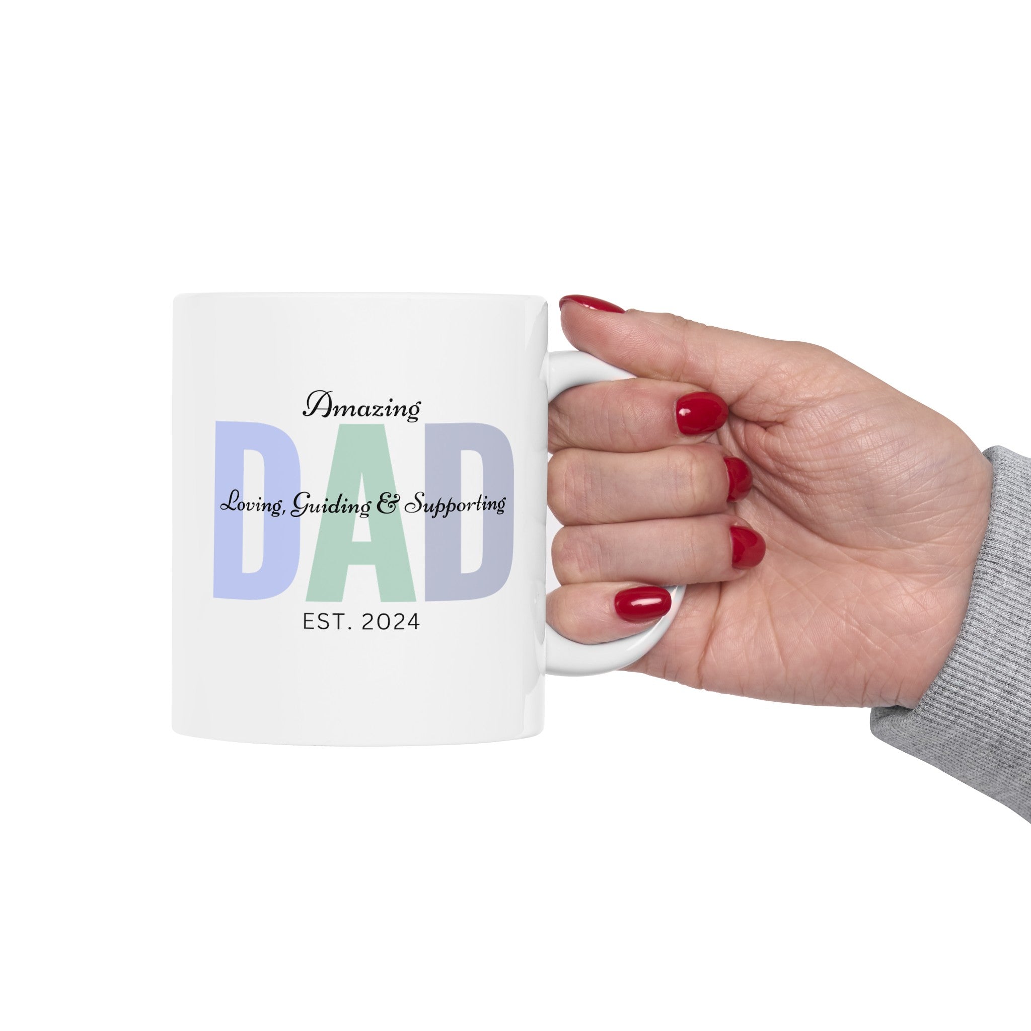 Happy Father's Day Coffee Mug, Gift for Dad, Father's Day Gift, Dad's Mug, Amazing Dad Gift, Dad's Coffee Cup