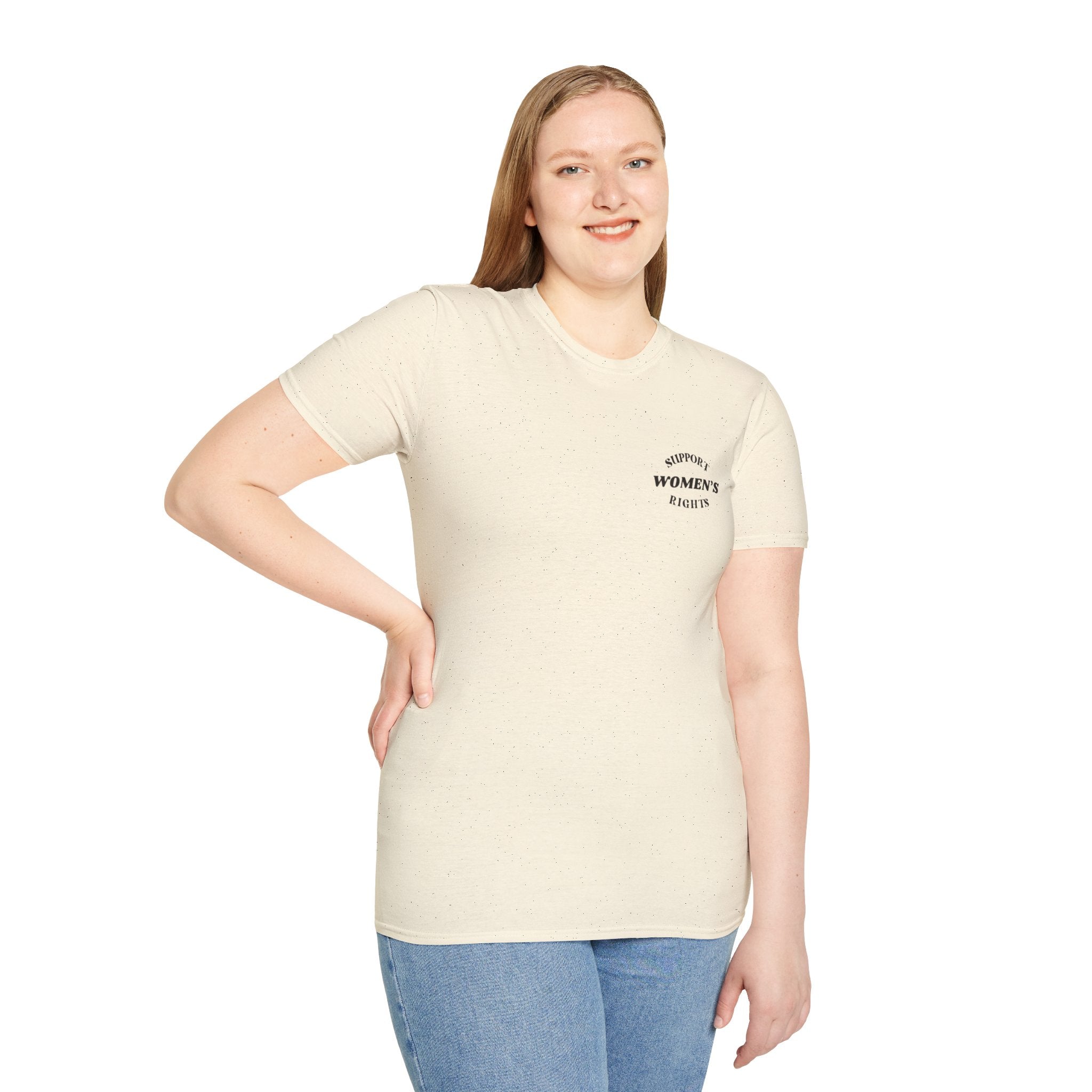 Support Women's Rights Unisex Softstyle T-Shirt