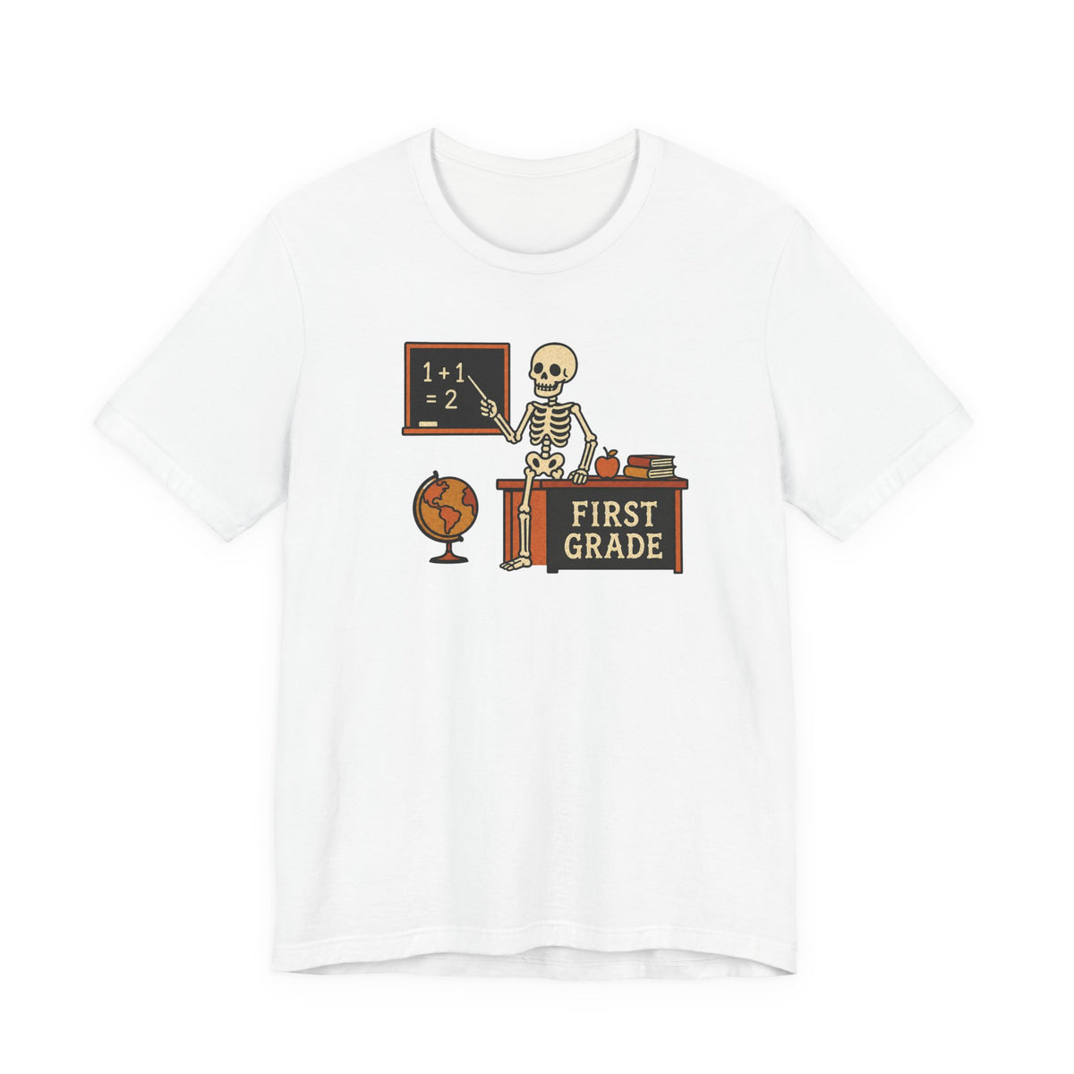 First Grade Teacher halloween shirt, Spooky Teacher Shirt, Teacher Appreciation Gifts