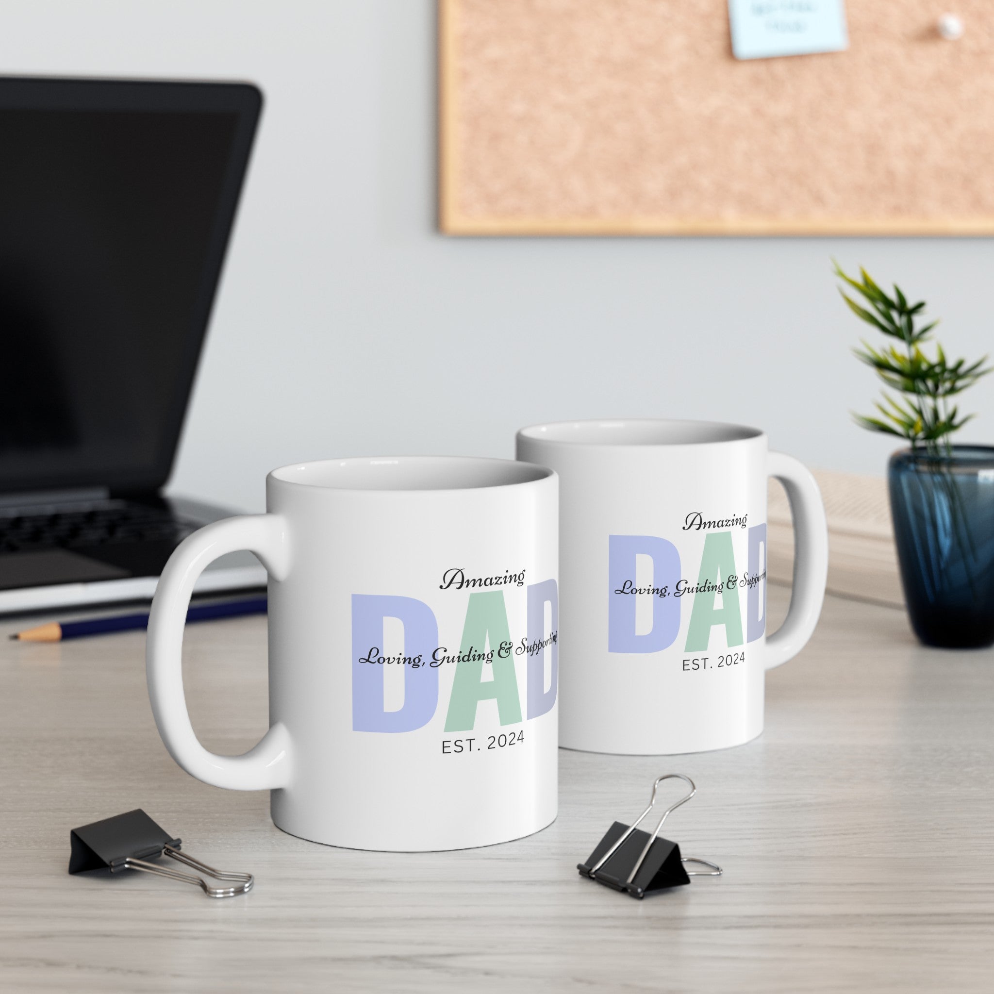 Happy Father's Day Coffee Mug (11, 15oz), Gift for Dad, Father's Day Gift, Dad's Mug, Amazing Father's Day Gift, Dad's Coffee Cup