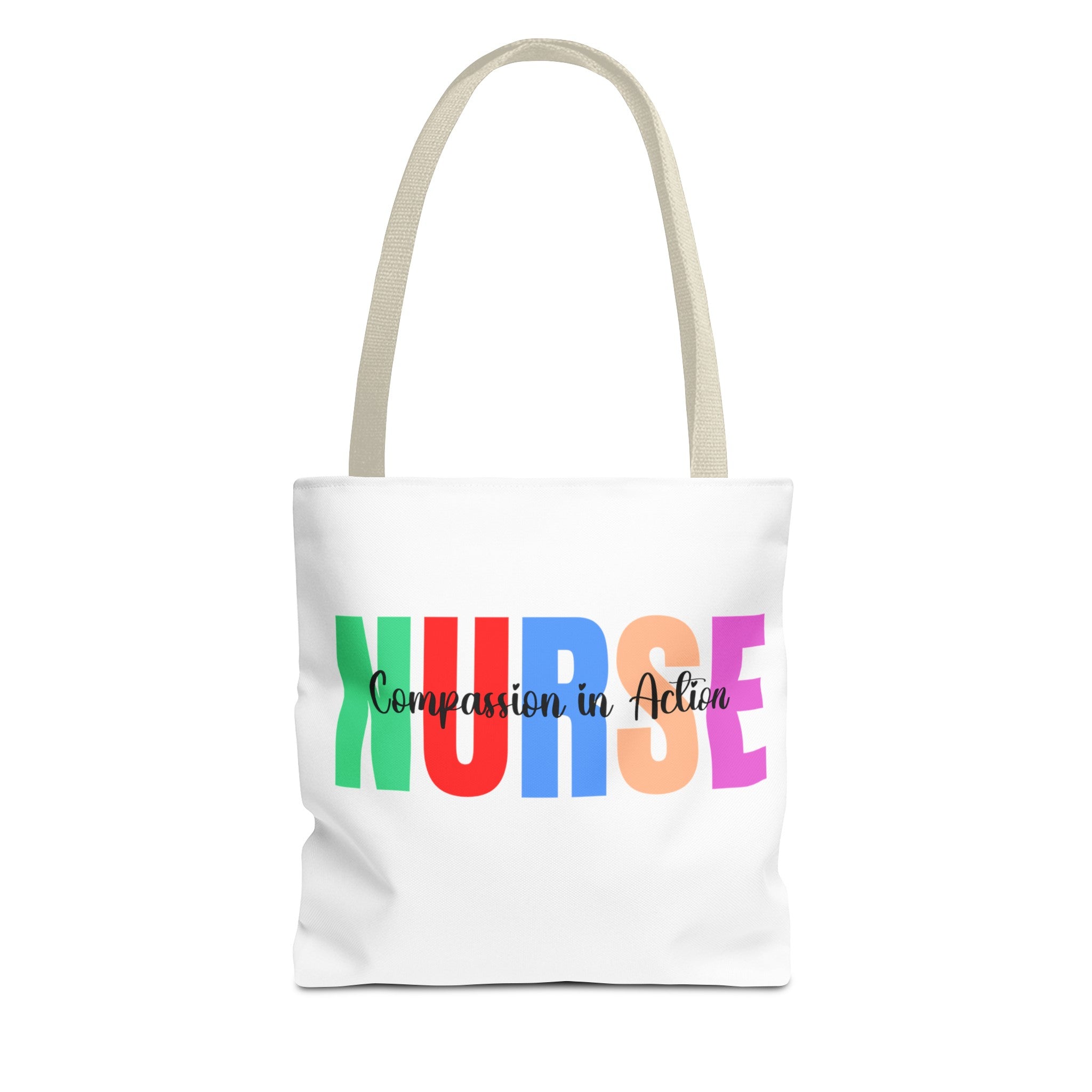 Nurse Compassion In Action Tote Bag (AOP)