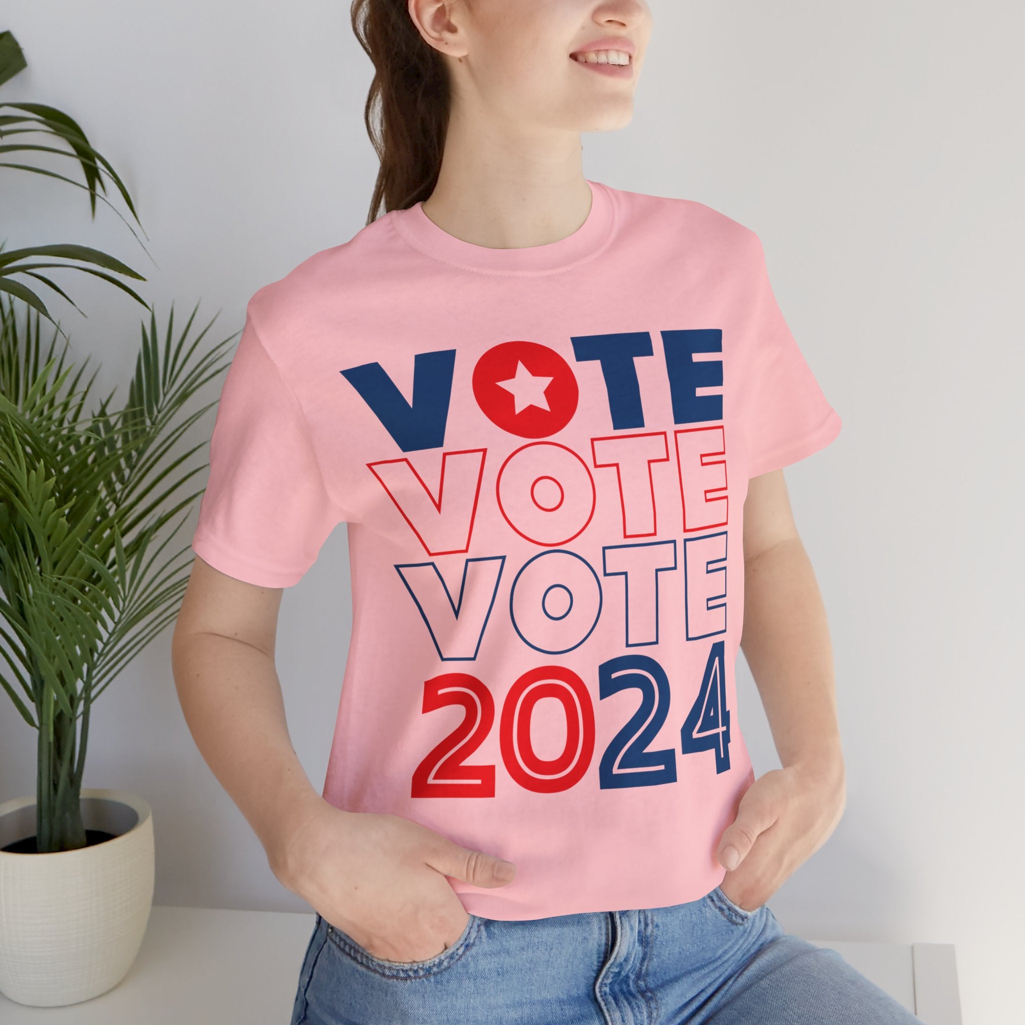 Vote 2024 Unisex Jersey Short Sleeve Tee