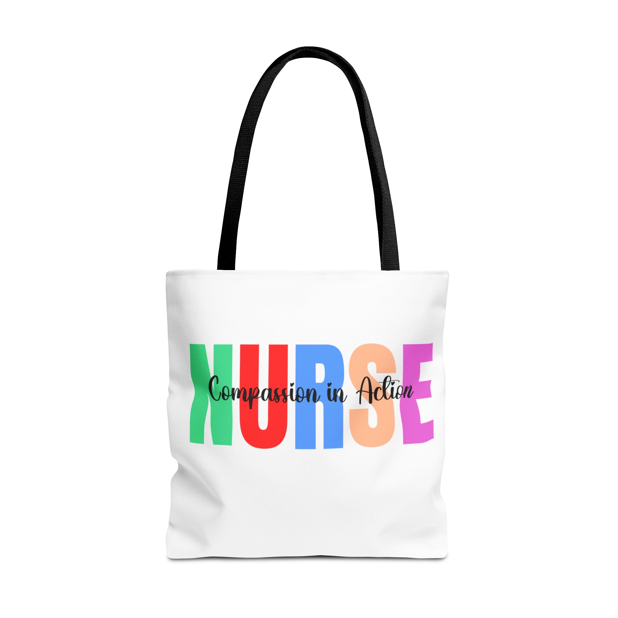 Nurse Compassion In Action Tote Bag (AOP)